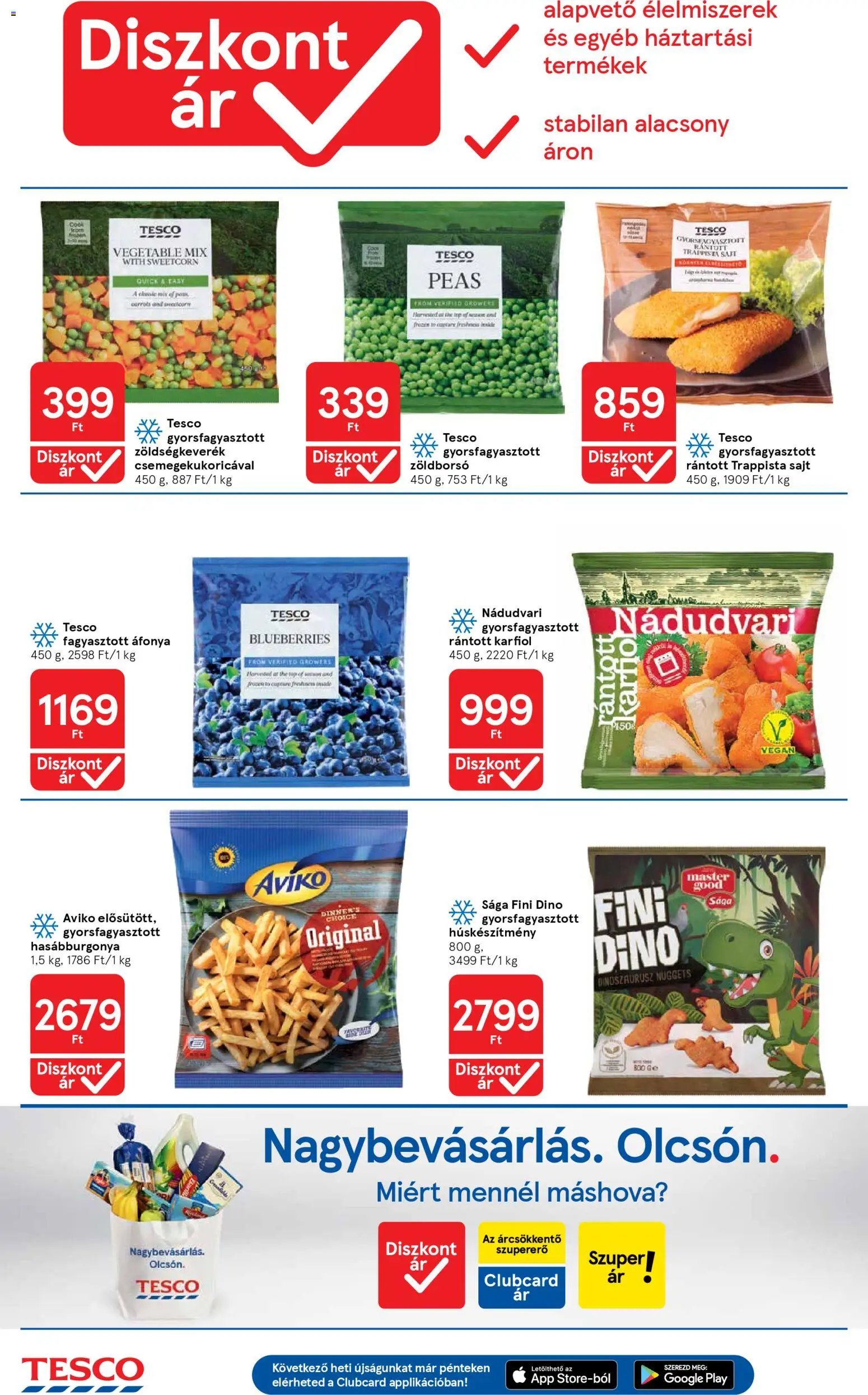 Tesco újság 2026.01.08. Szupermarket akciós újság (2026-01-08 - 2026-01-14)