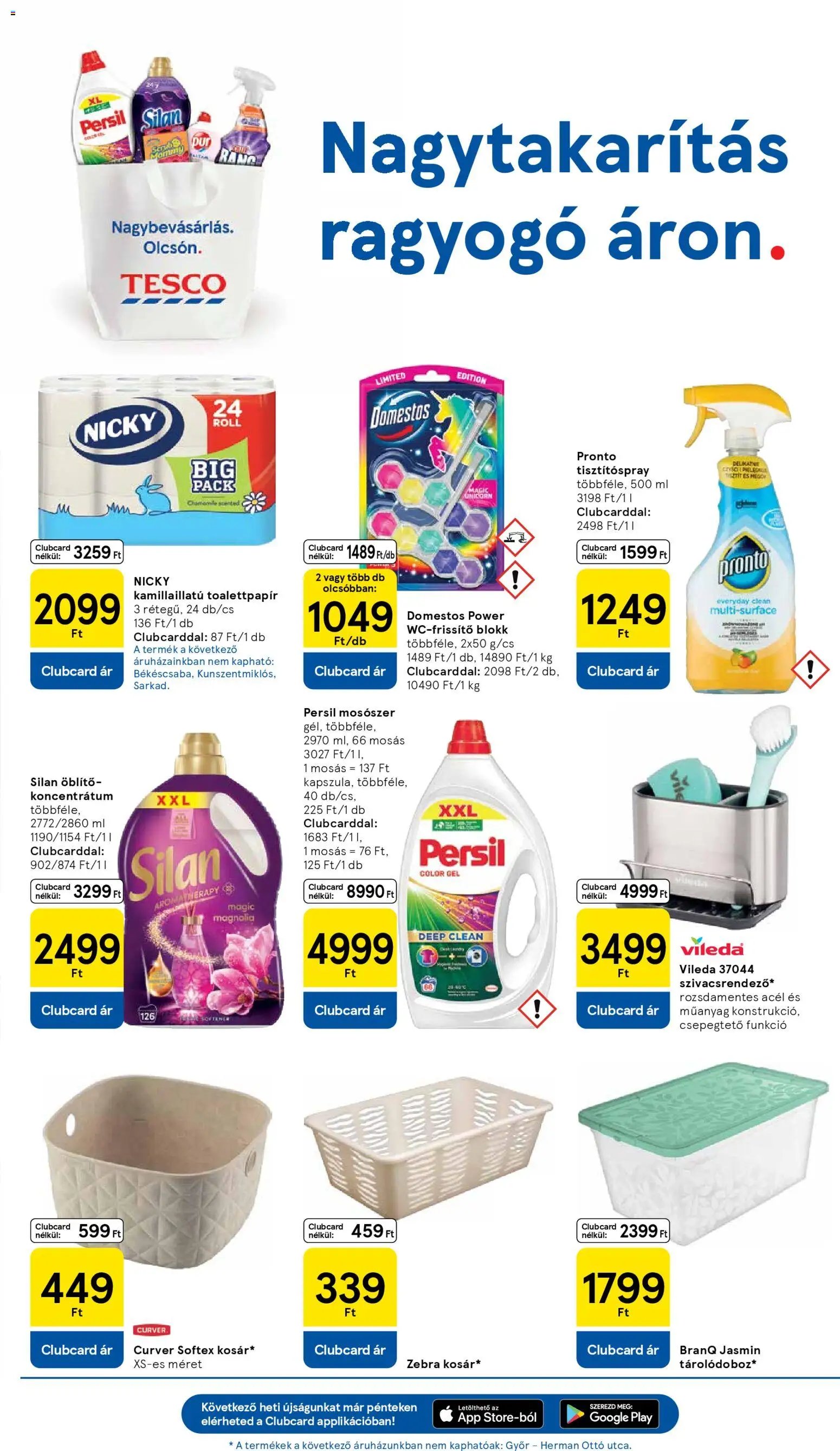 Tesco újság 2026.01.08. Szupermarket akciós újság (2026-01-08 - 2026-01-14)