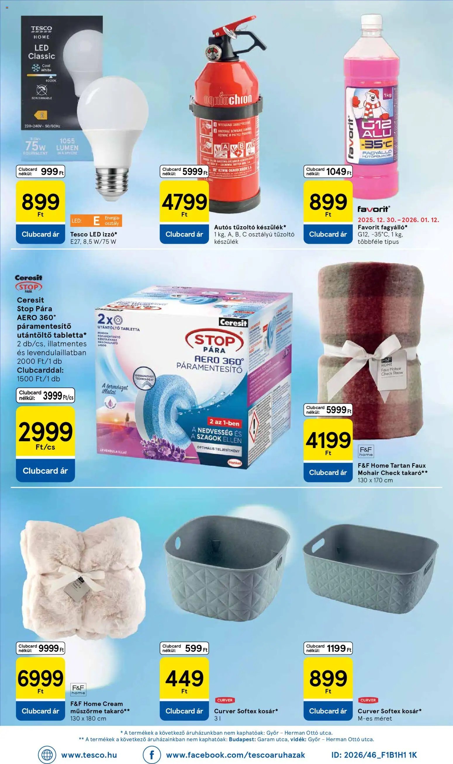 Tesco újság 2026.01.08. Szupermarket akciós újság (2026-01-08 - 2026-01-14)