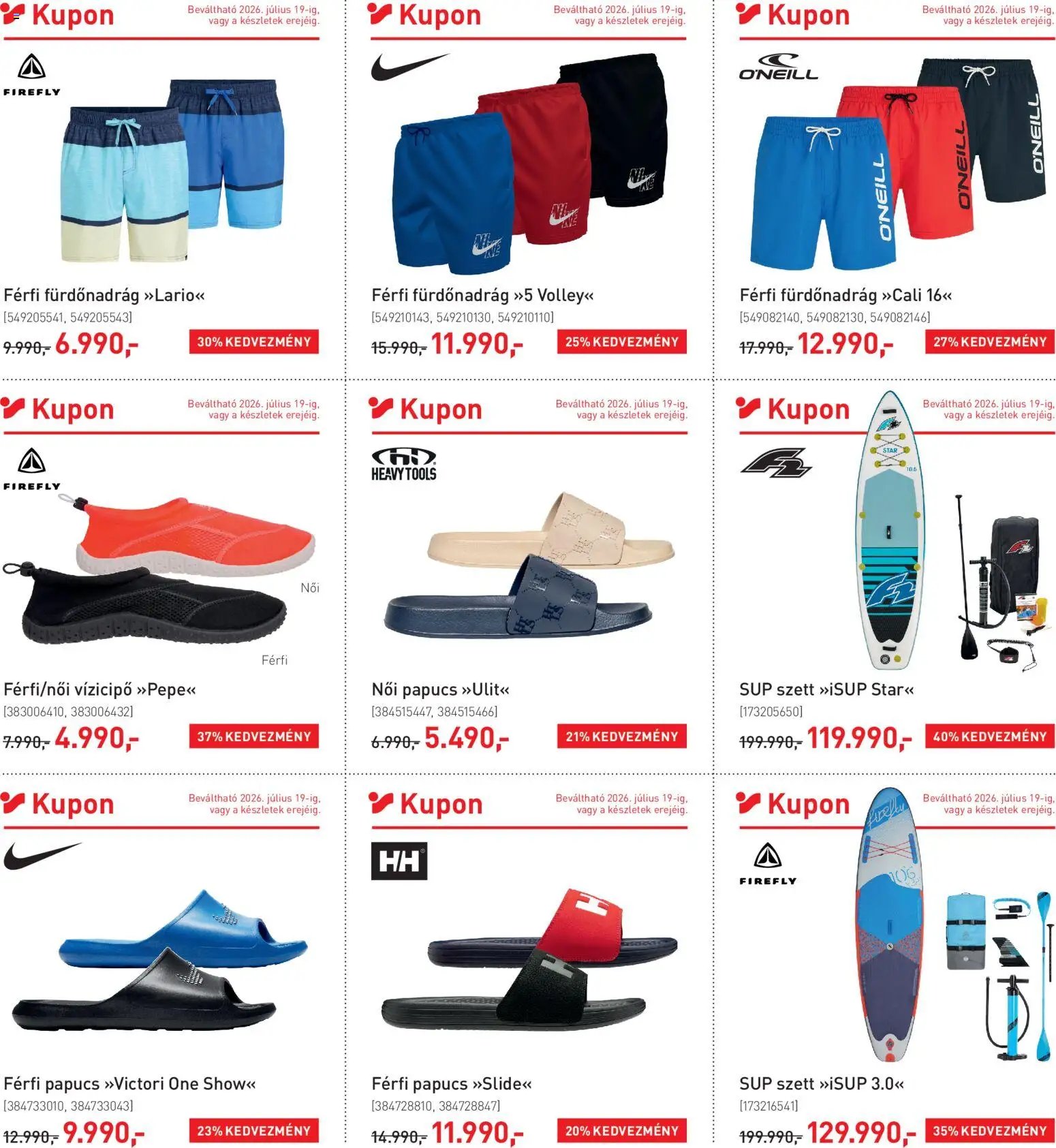 Intersport újság 2026.07.07. Intersport akciós újság