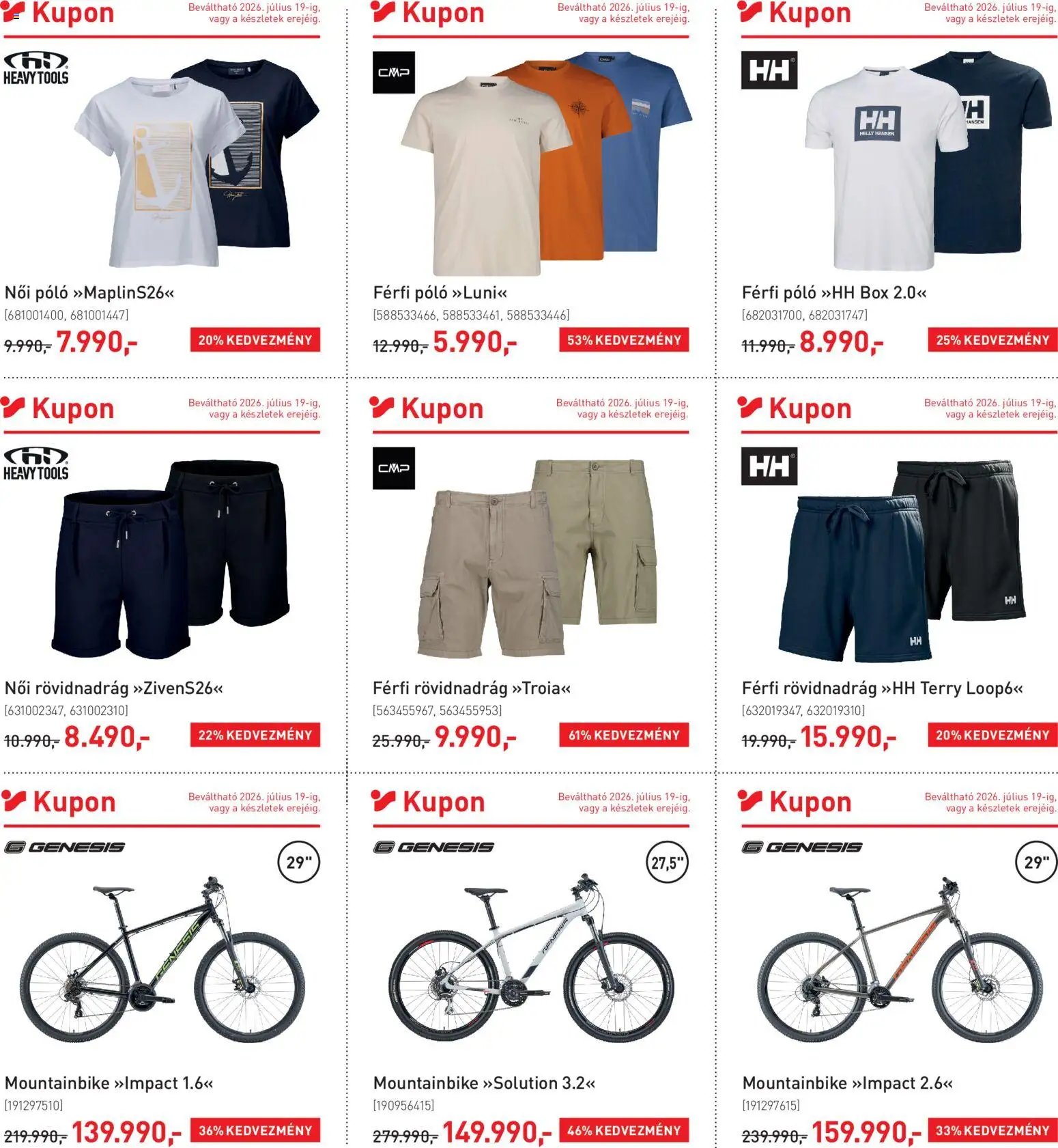 Intersport újság 2026.07.07. Intersport akciós újság