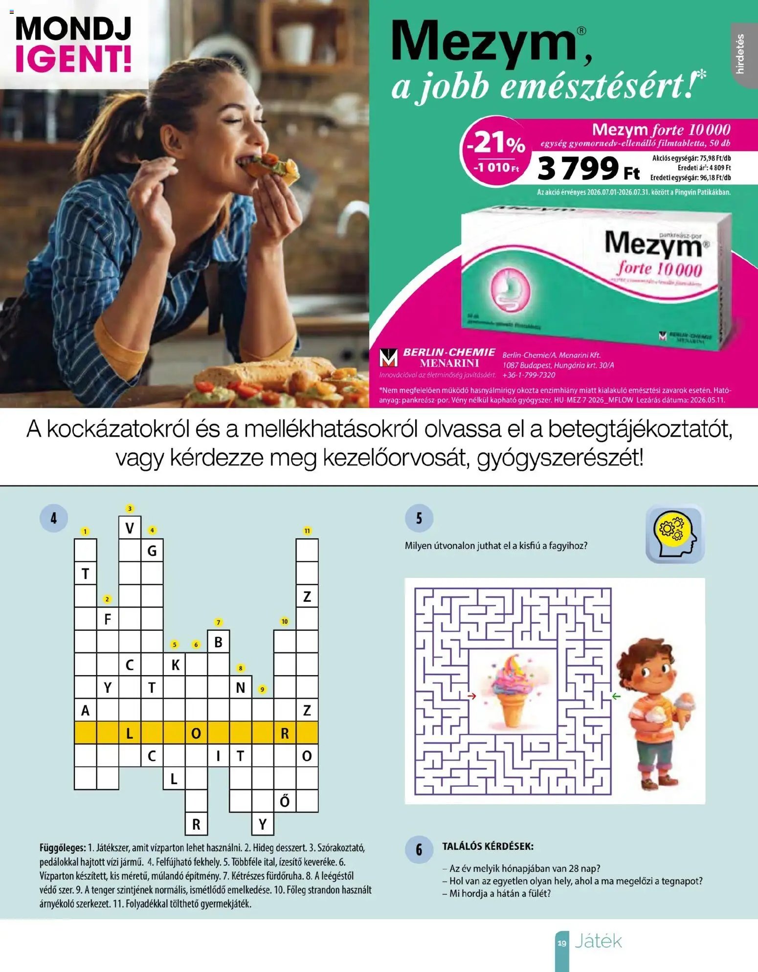 Pingvin Patika újság 2026.07.01. Pingvin Patika Magazin