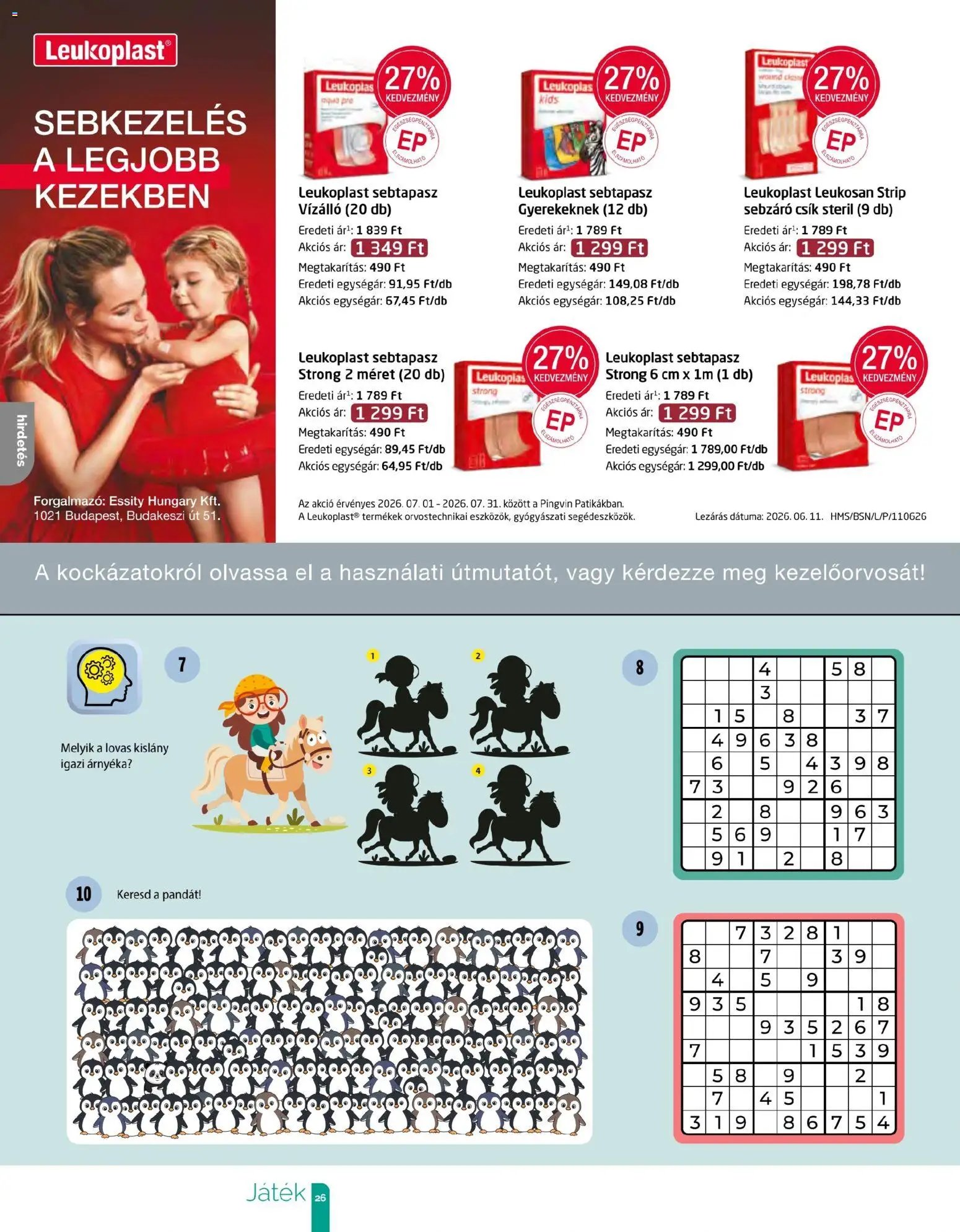 Pingvin Patika újság 2026.07.01. Pingvin Patika Magazin