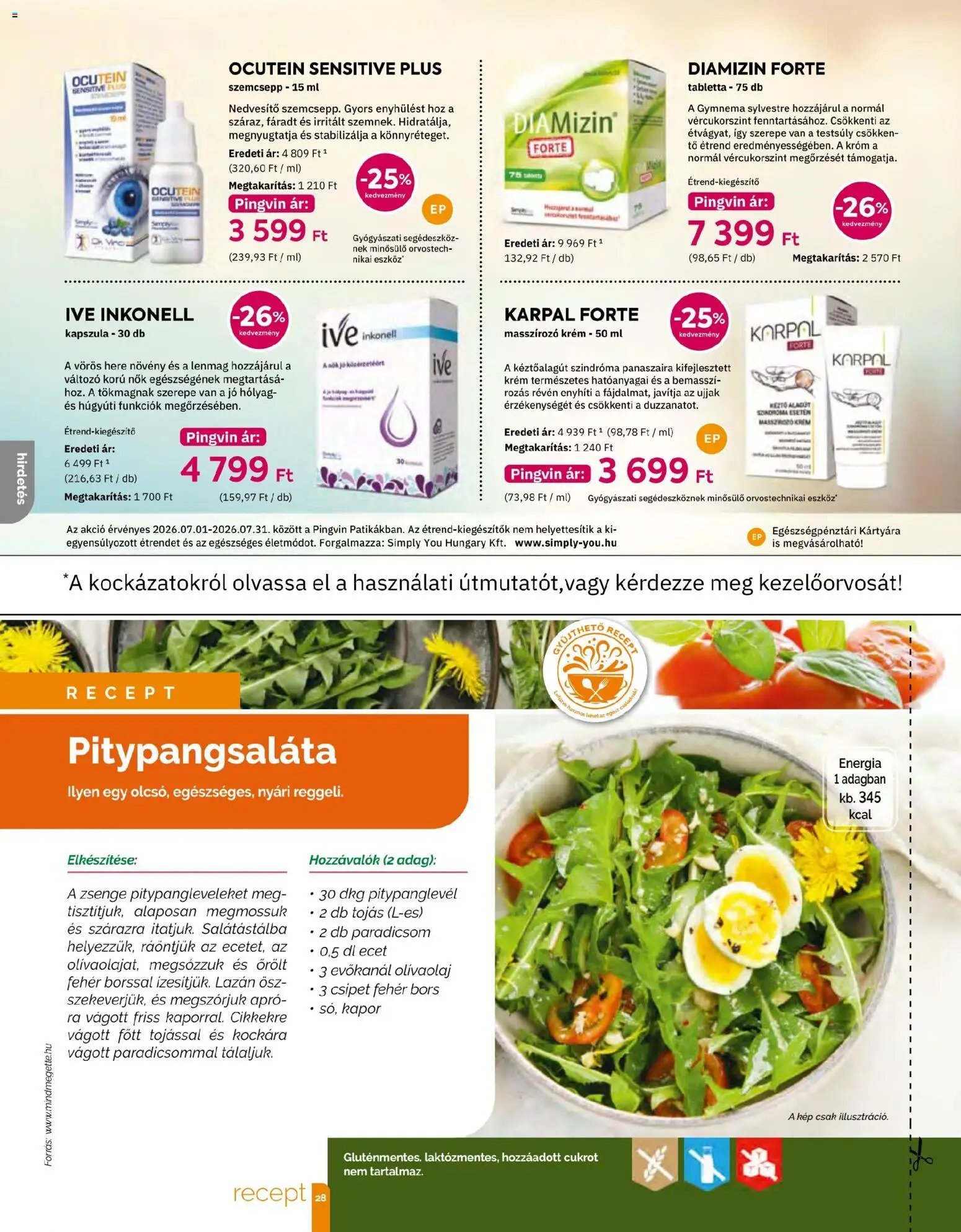 Pingvin Patika újság 2026.07.01. Pingvin Patika Magazin