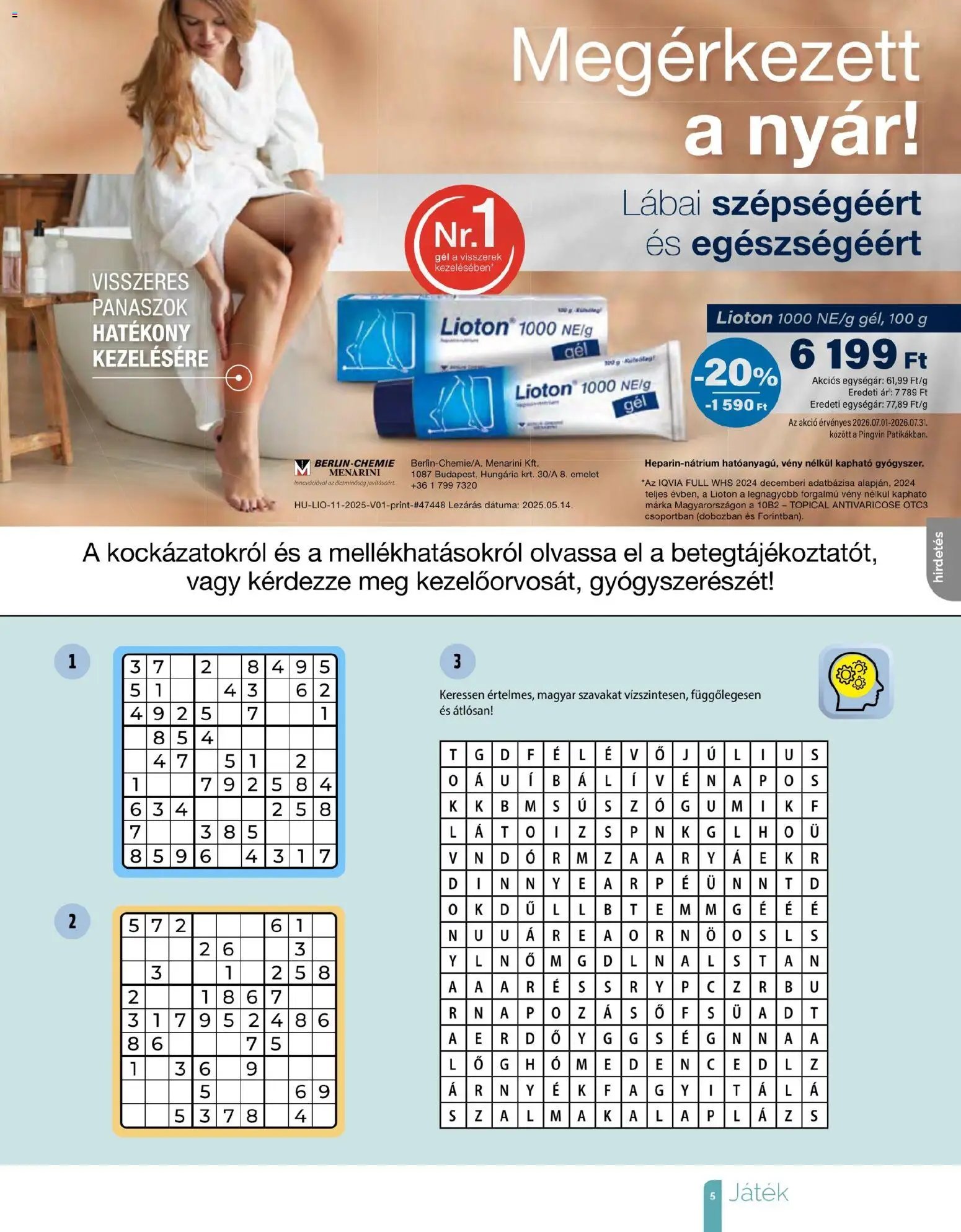 Pingvin Patika újság 2026.07.01. Pingvin Patika Magazin