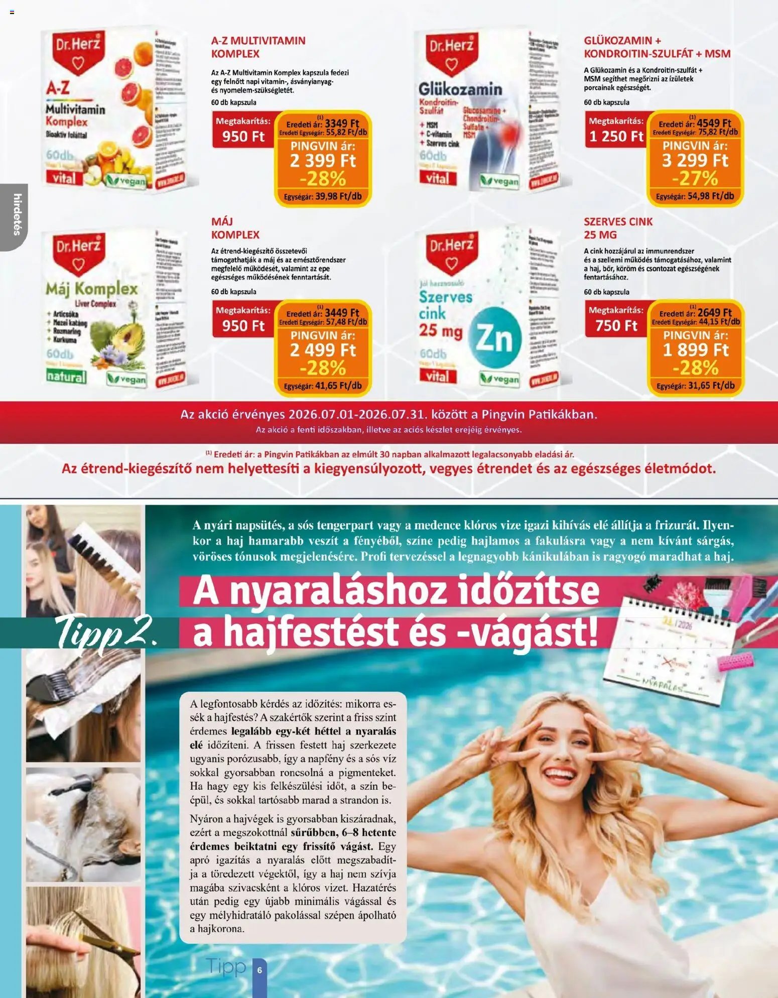 Pingvin Patika újság 2026.07.01. Pingvin Patika Magazin