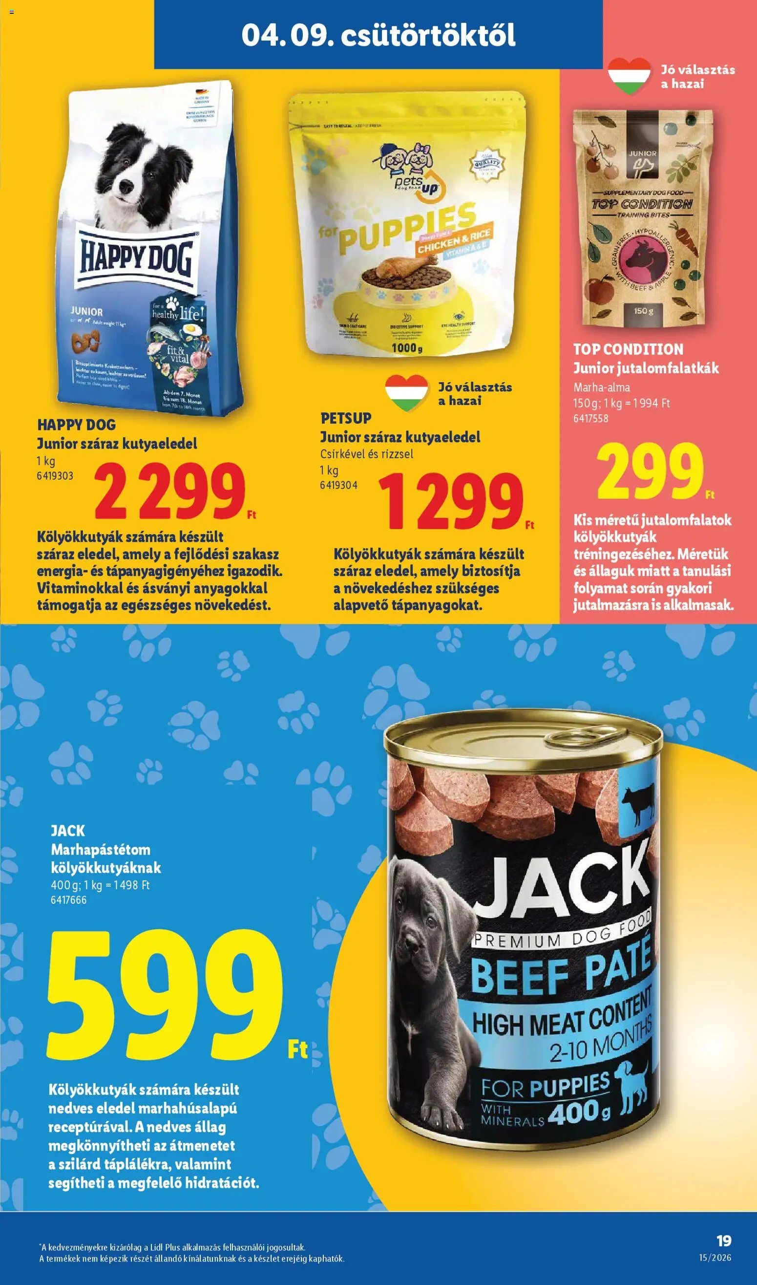 Lidl újság 2026.04.09. Lidl akciós újság (2026-04-09 - 2026-04-15)