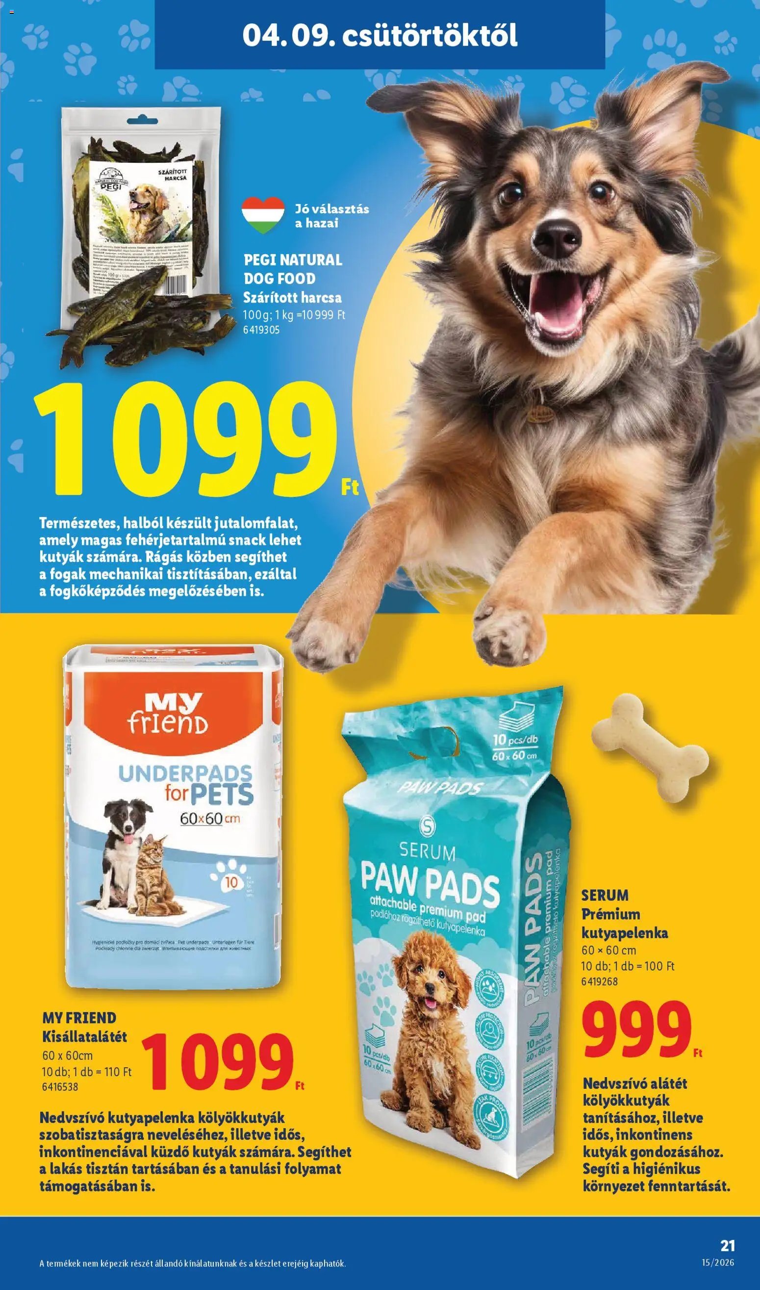 Lidl újság 2026.04.09. Lidl akciós újság (2026-04-09 - 2026-04-15)