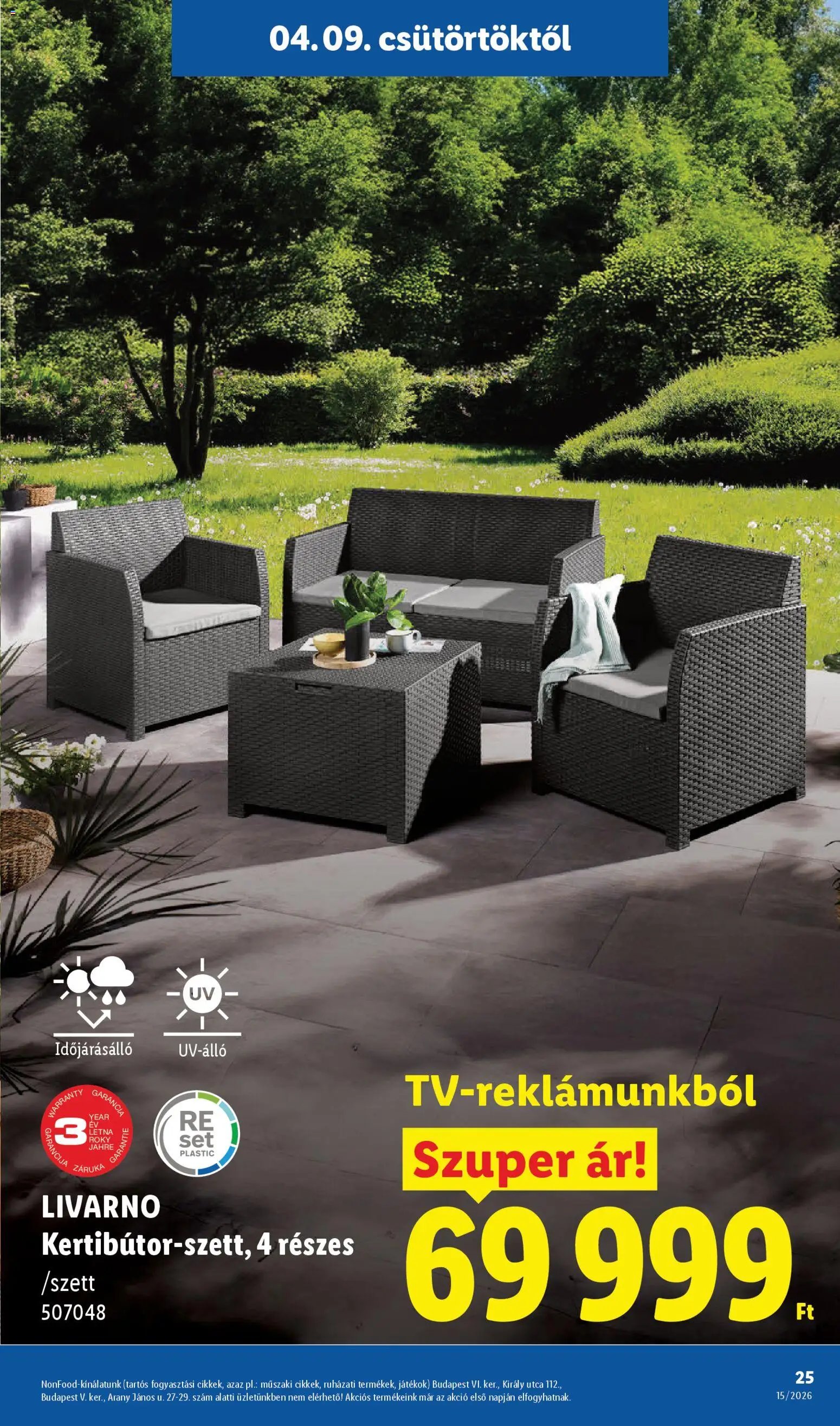 Lidl újság 2026.04.09. Lidl akciós újság (2026-04-09 - 2026-04-15)