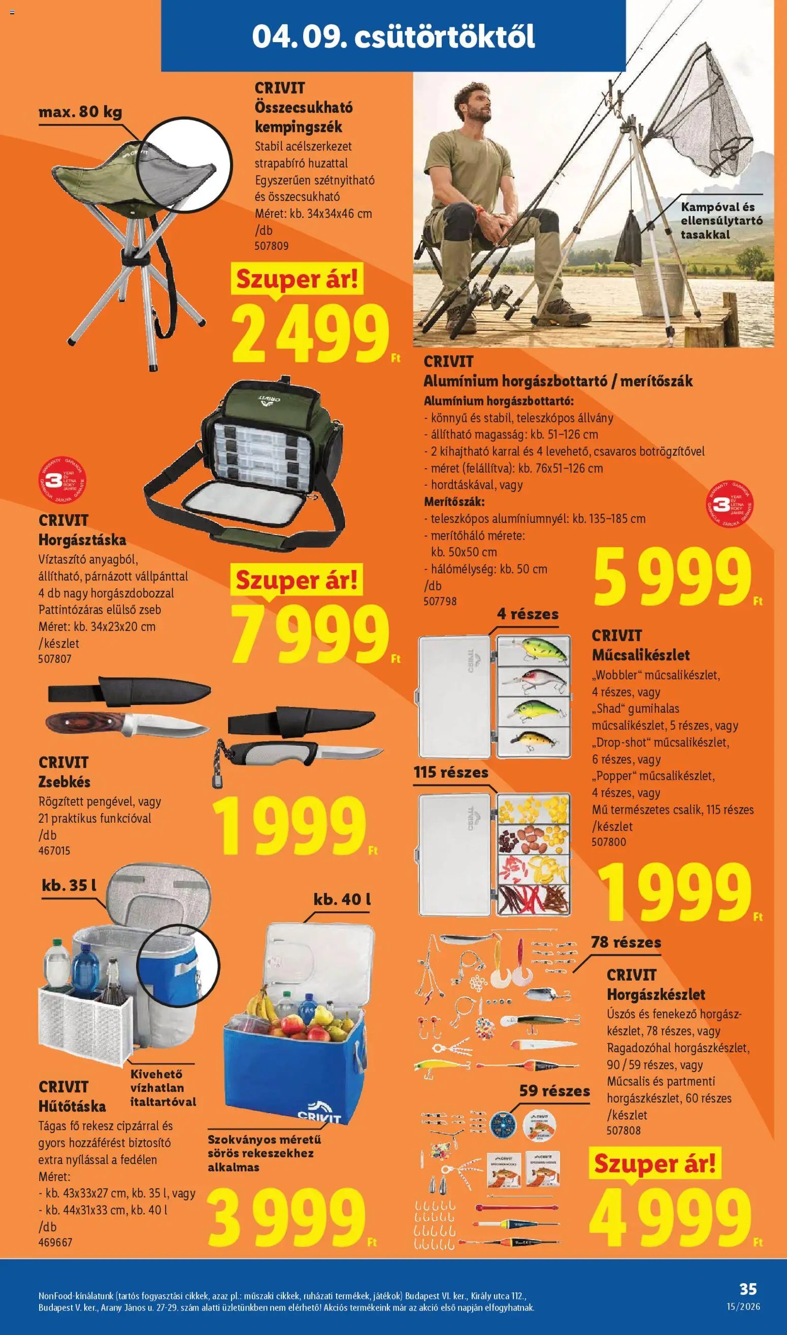 Lidl újság 2026.04.09. Lidl akciós újság (2026-04-09 - 2026-04-15)