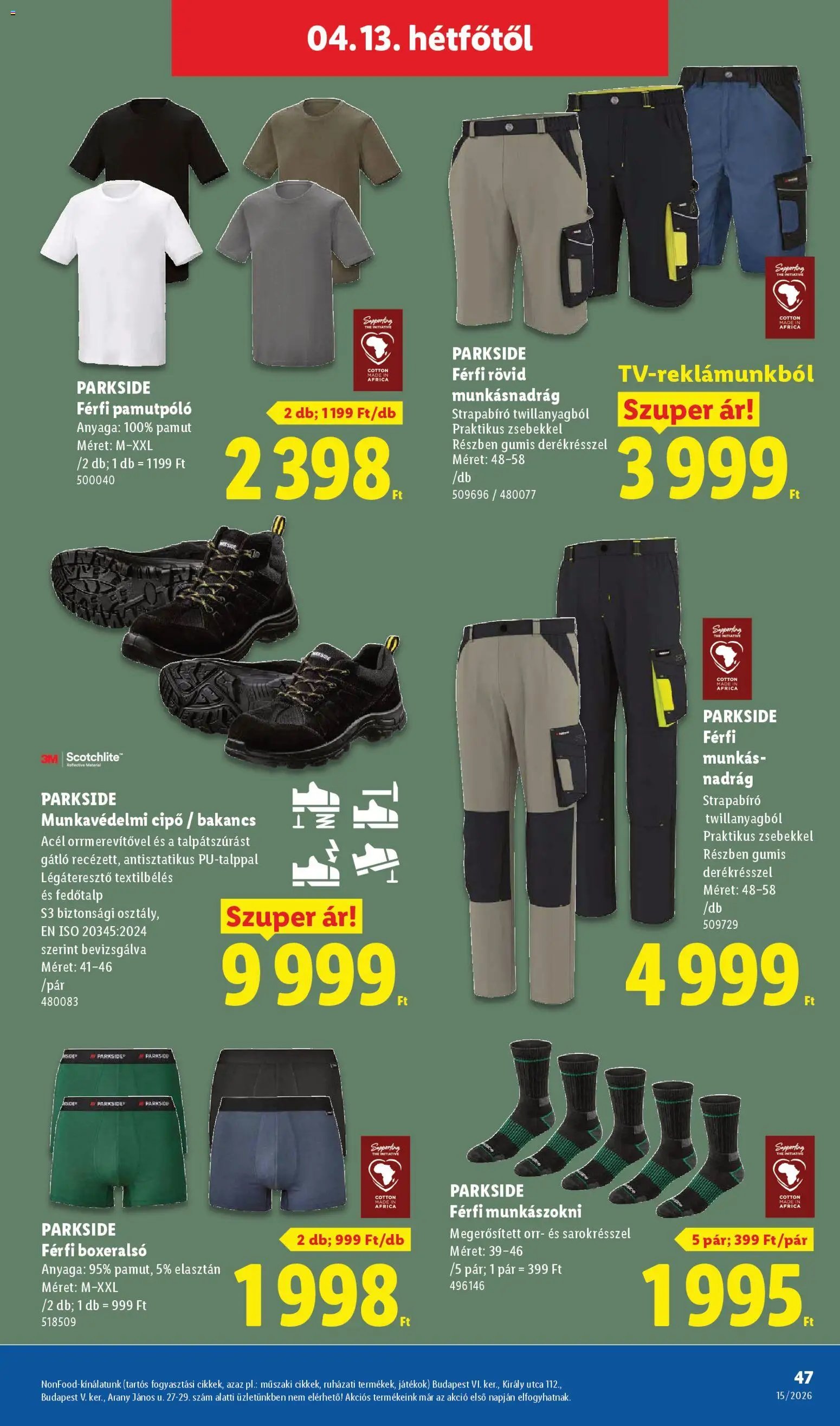 Lidl újság 2026.04.09. Lidl akciós újság (2026-04-09 - 2026-04-15)