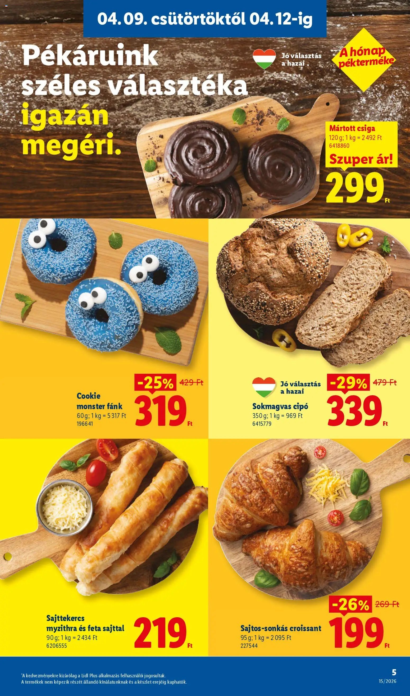 Lidl újság 2026.04.09. Lidl akciós újság (2026-04-09 - 2026-04-15)