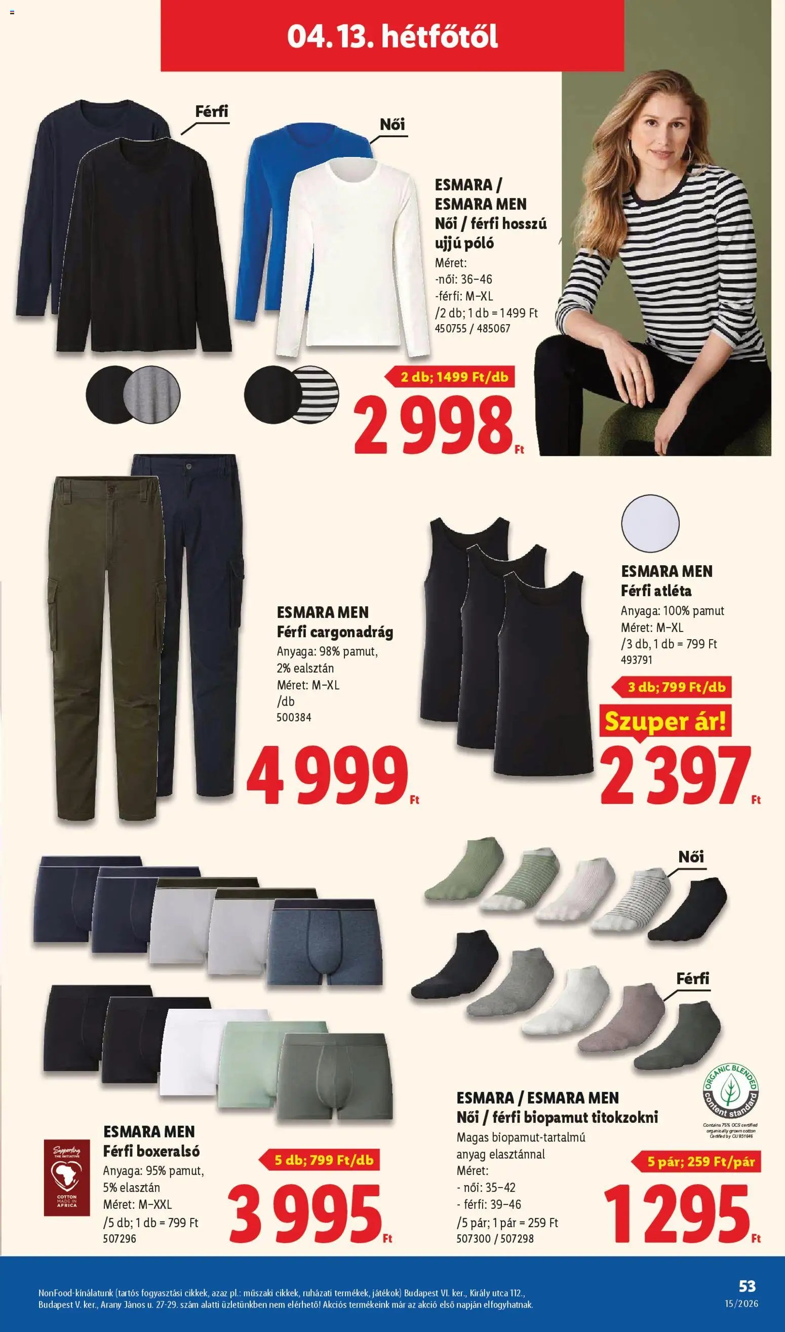 Lidl újság 2026.04.09. Lidl akciós újság (2026-04-09 - 2026-04-15)