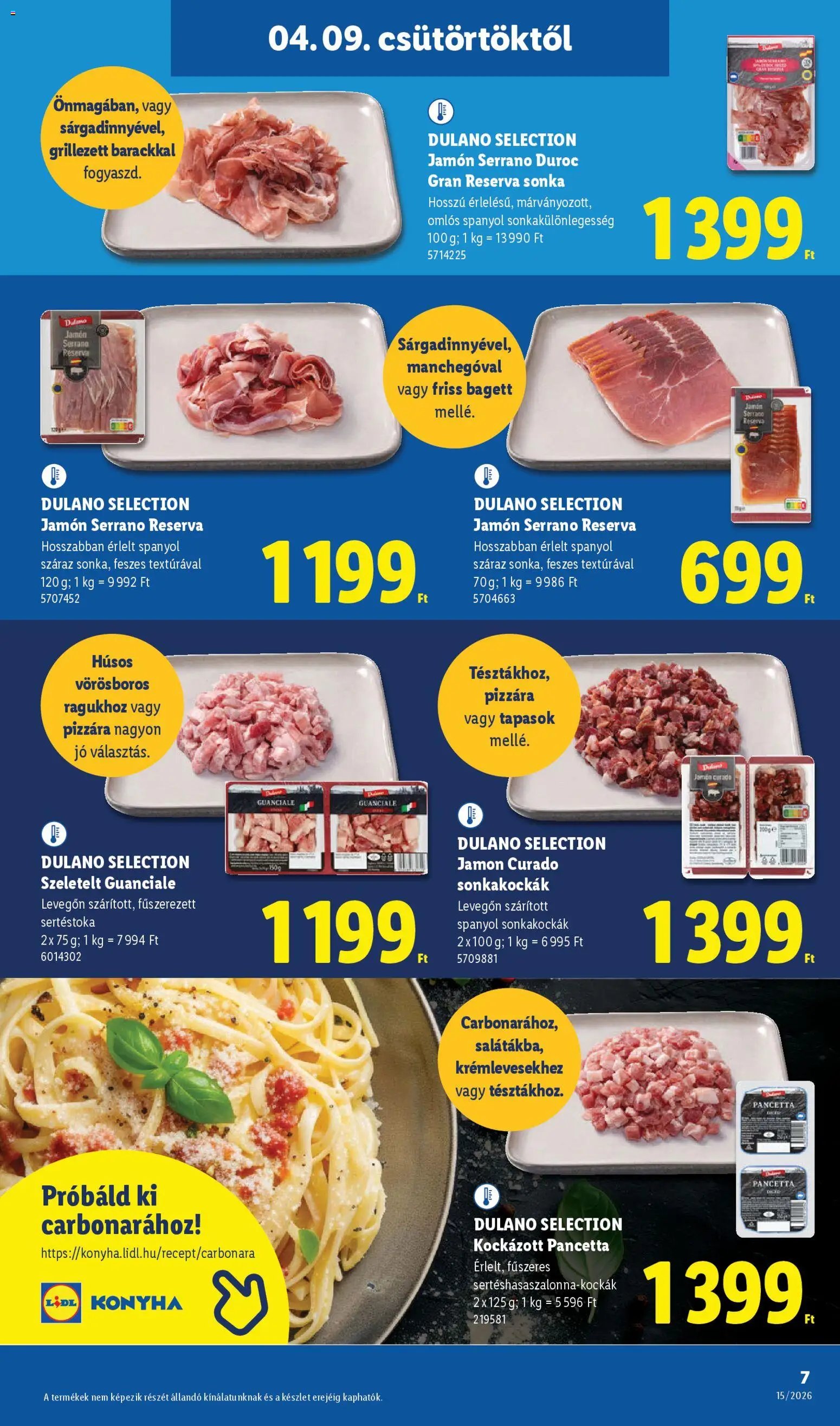 Lidl újság 2026.04.09. Lidl akciós újság (2026-04-09 - 2026-04-15)