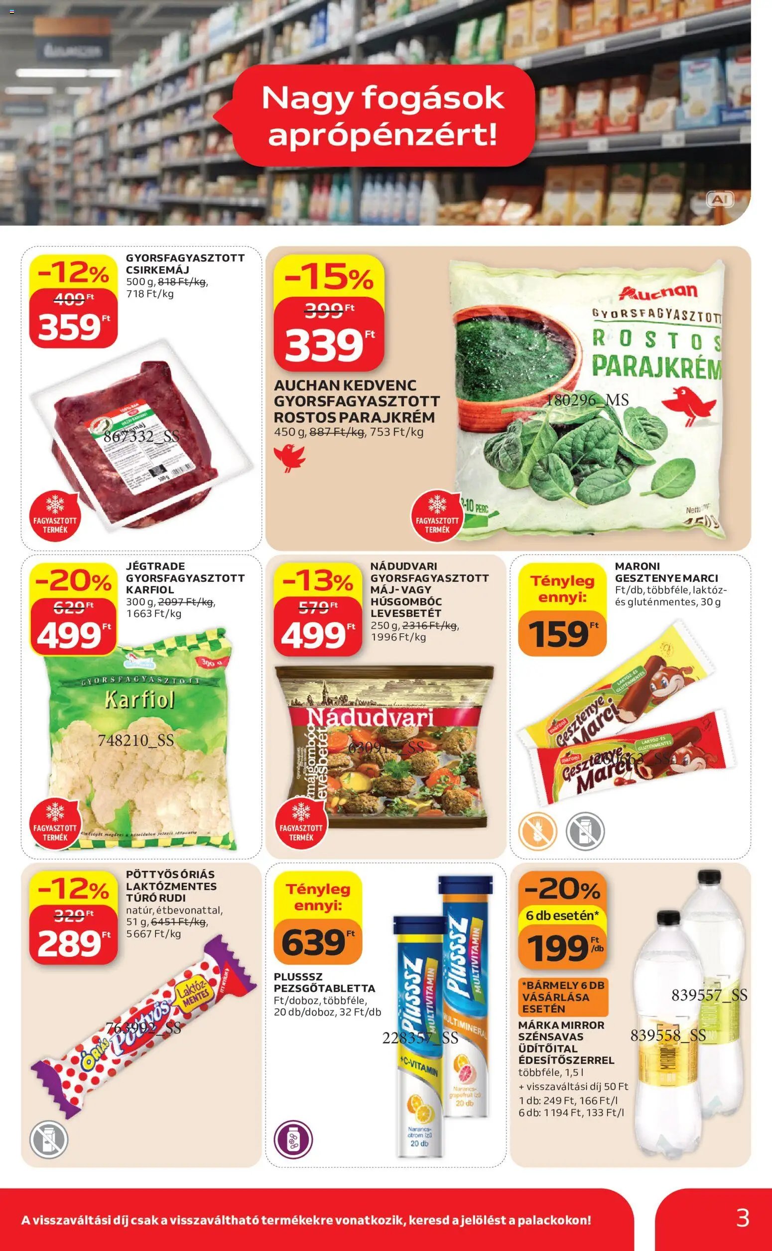 Auchan Filléres ajánlatok 2026.10.29. - lapozható formában szórólap ✳️