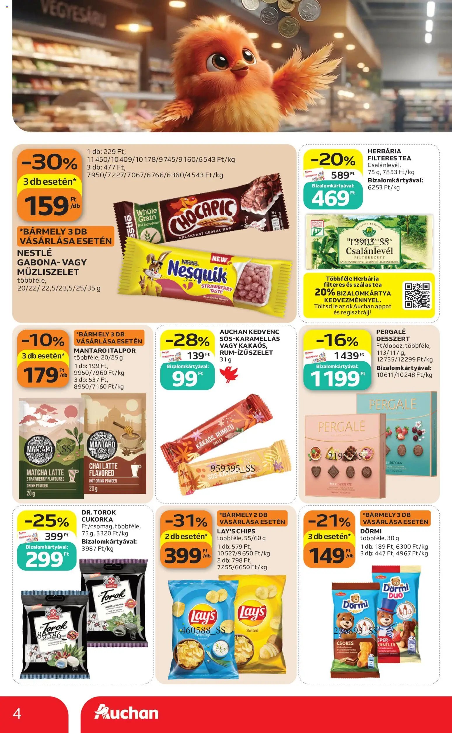 Auchan Filléres ajánlatok 2026.10.29. - lapozható formában szórólap ✳️