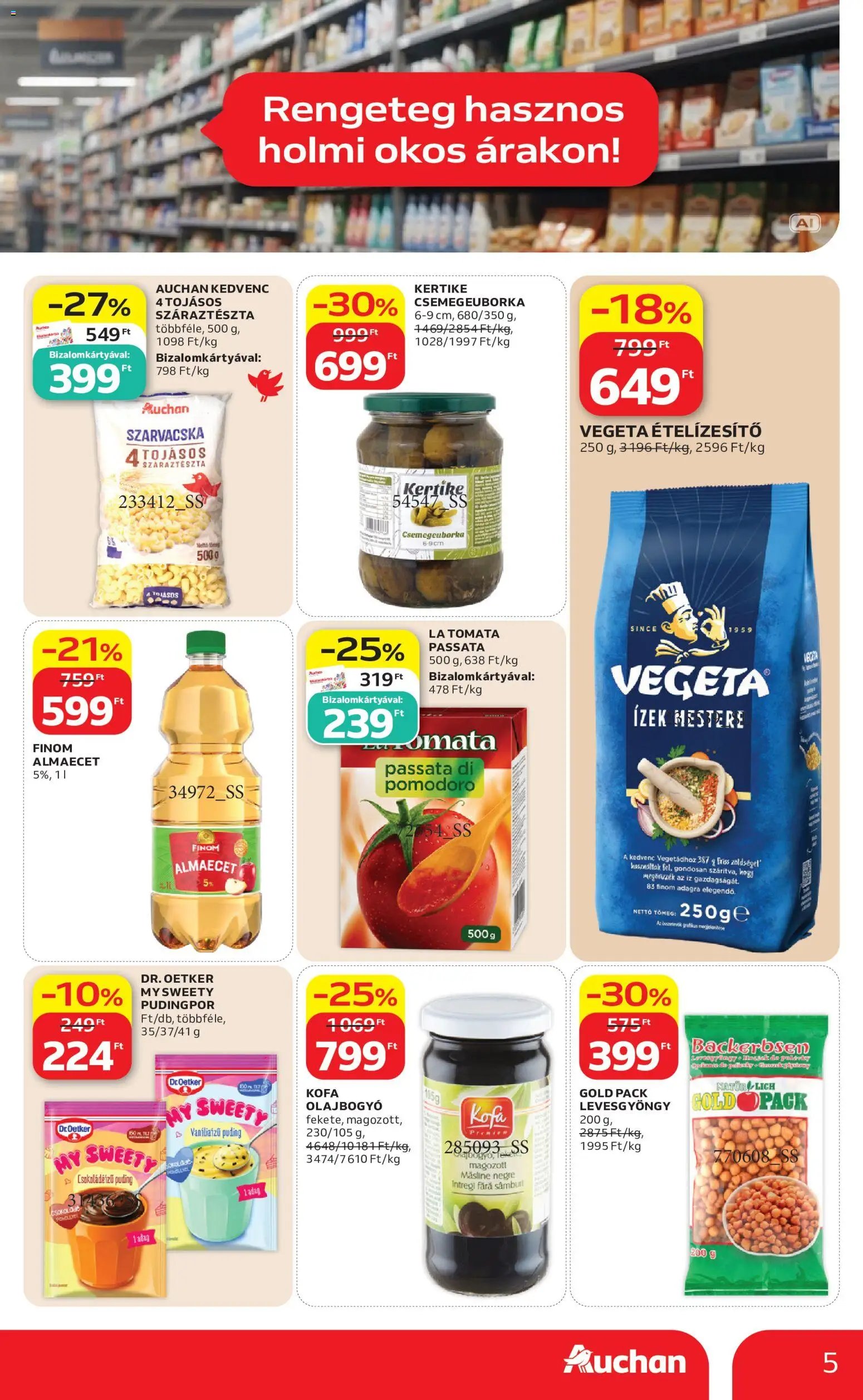 Auchan Filléres ajánlatok 2026.10.29. - lapozható formában szórólap ✳️