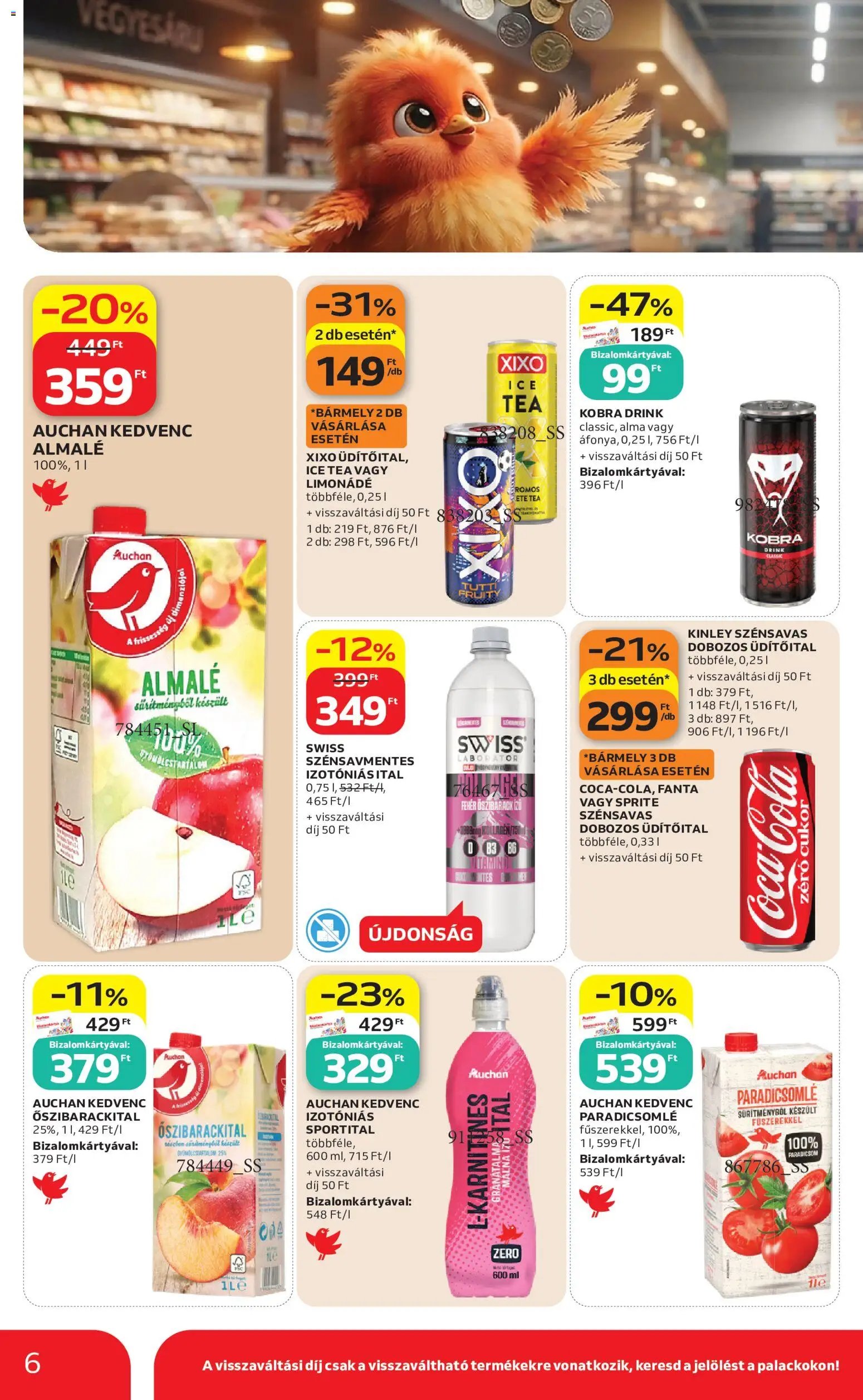 Auchan Filléres ajánlatok 2026.10.29. - lapozható formában szórólap ✳️