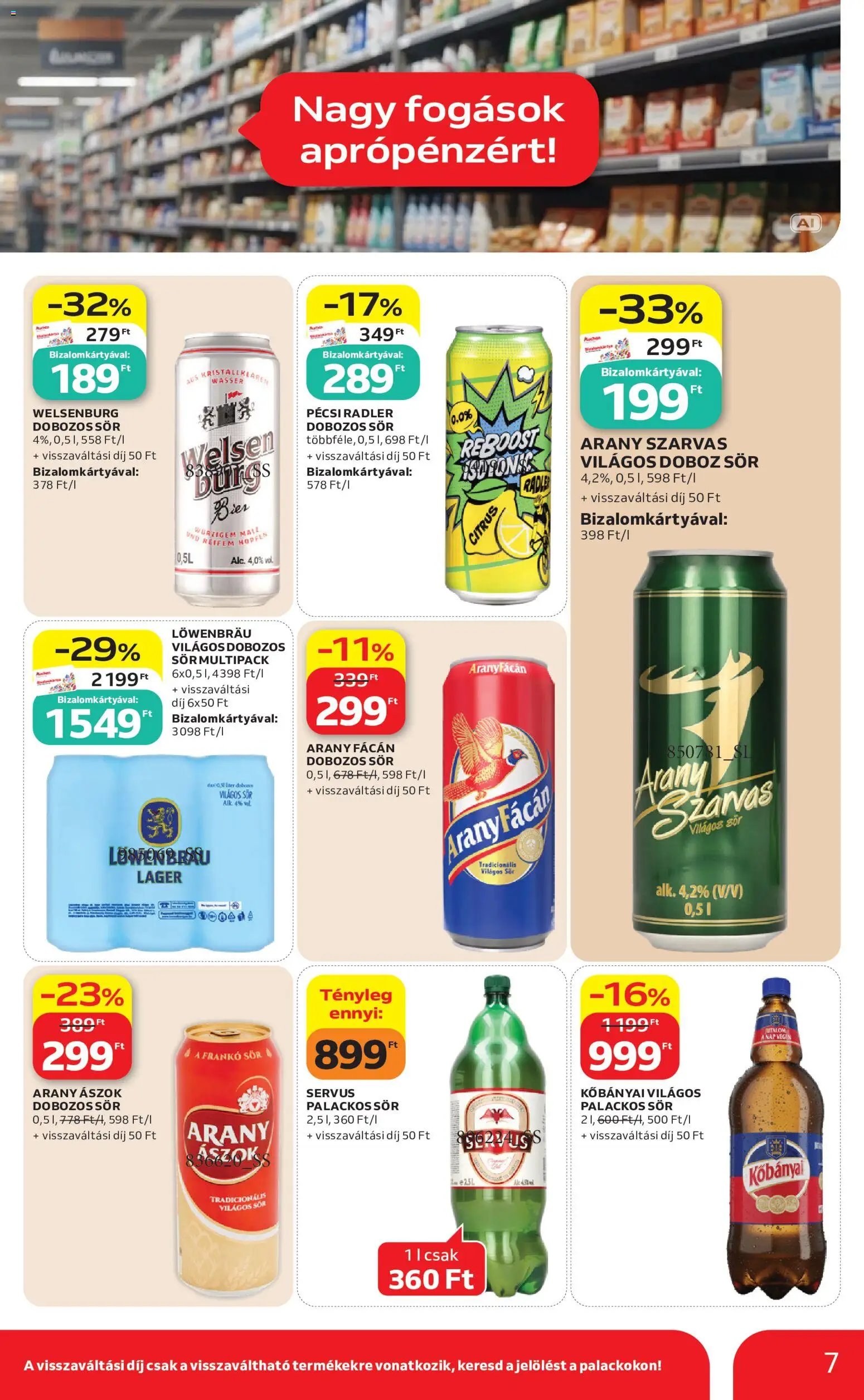Auchan Filléres ajánlatok 2026.10.29. - lapozható formában szórólap ✳️