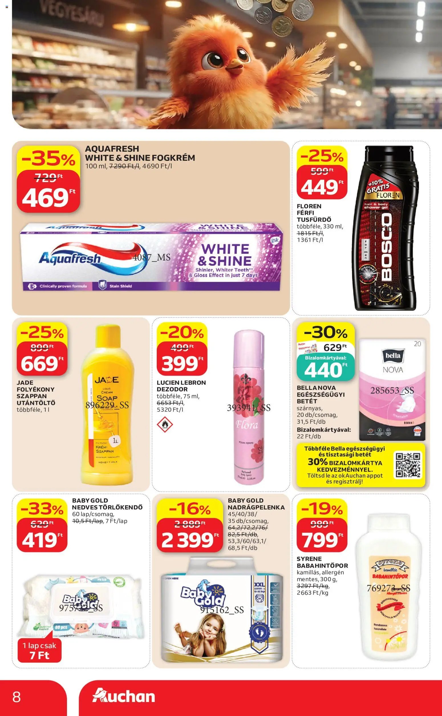 Auchan Filléres ajánlatok 2026.10.29. - lapozható formában szórólap ✳️