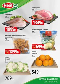 Reál újság 2026.02.05. Bevásárló hétvége - Pest megye (2026-02-05 - 2026-02-08)