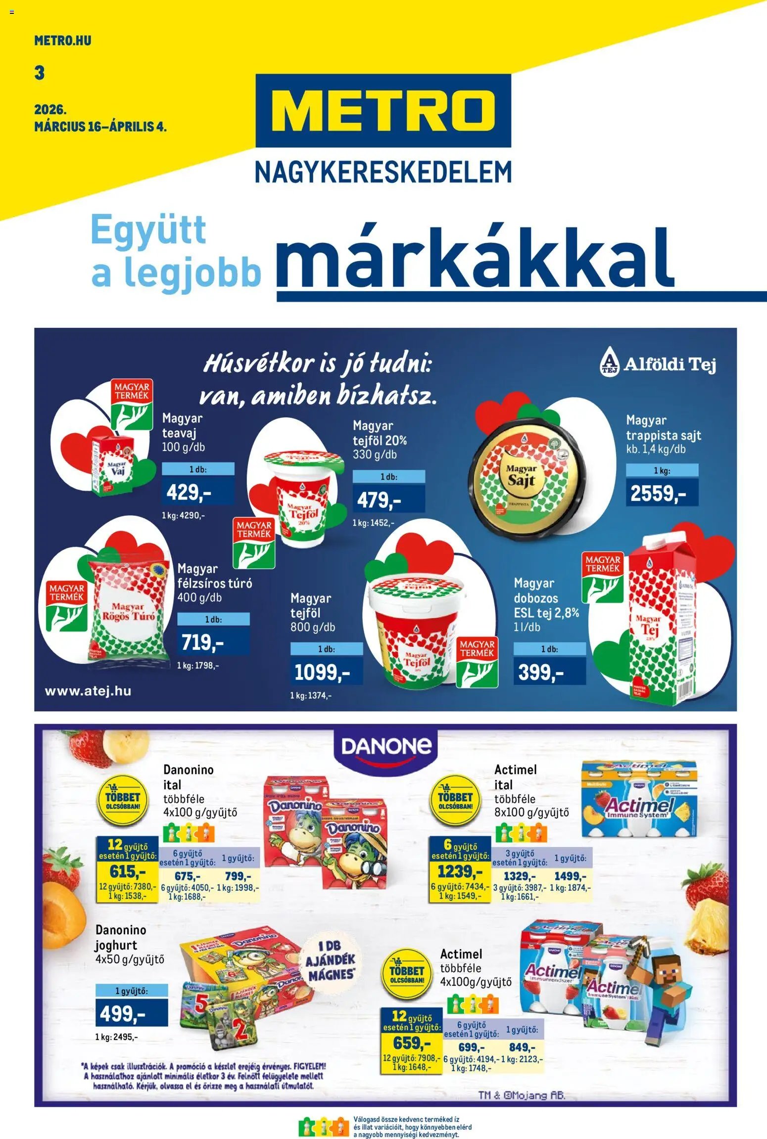 Metro újság 2026.03.16. Metro akciós újság (2026-03-16 - 2026-04-04)