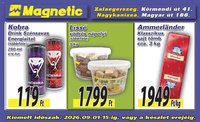 Magnetic újság 2026.09.01. Magnetic Aktuális óriásplakátok