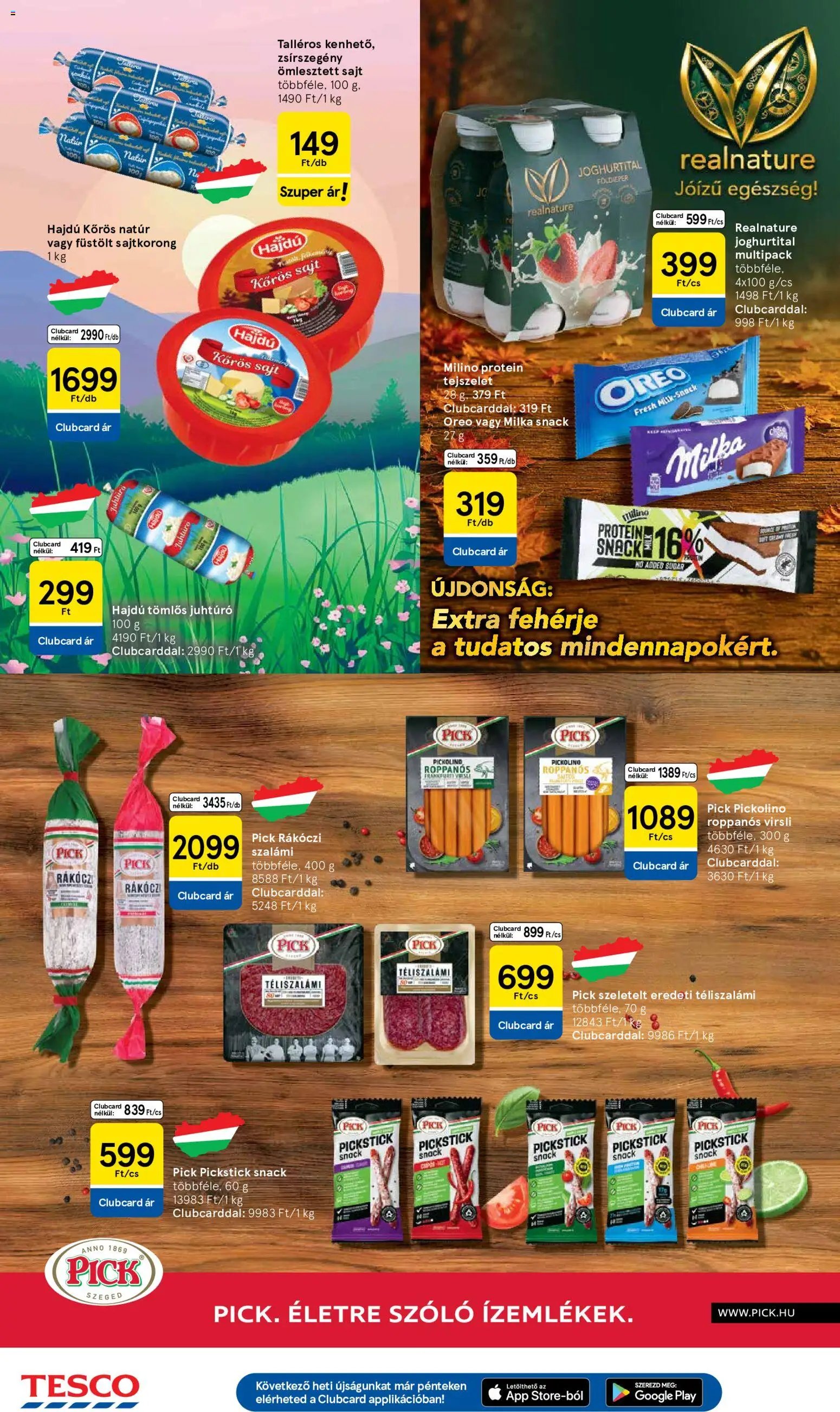 Tesco újság 2026.10.01. Tesco aktuális akciós újság