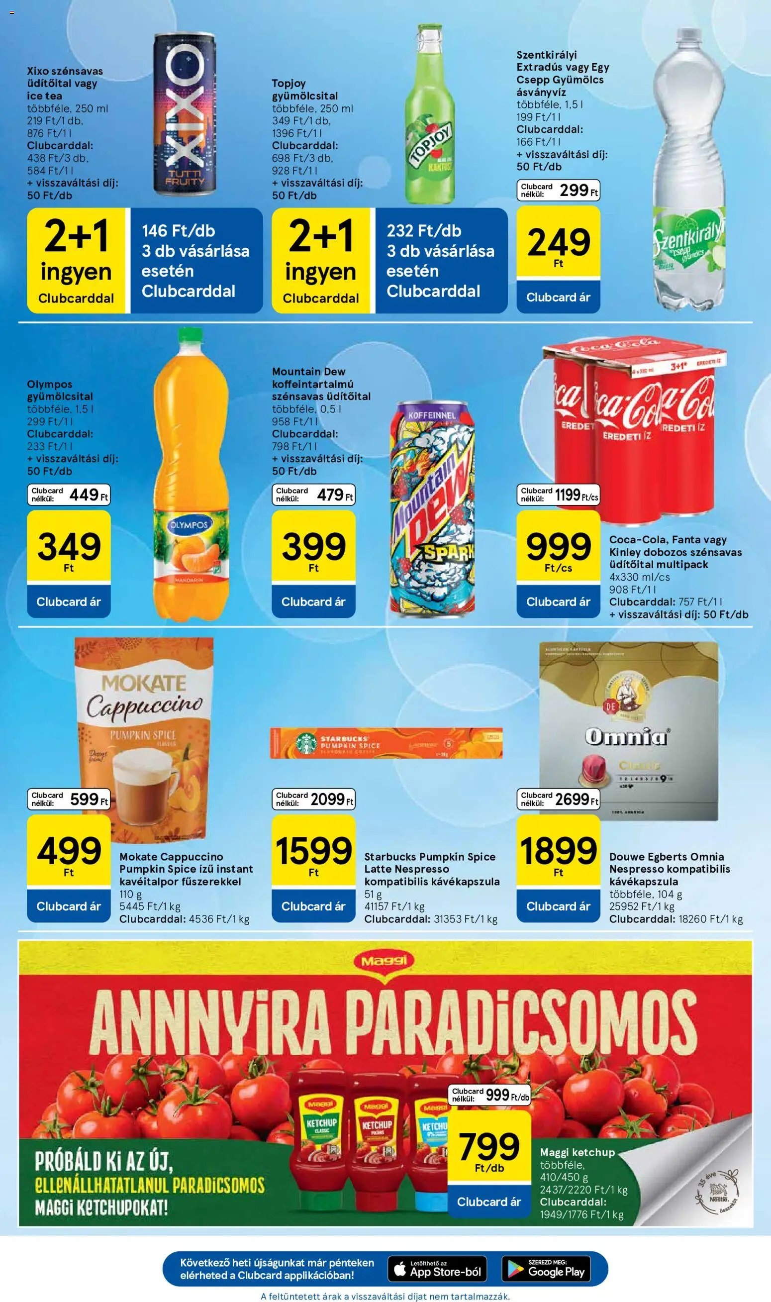 Tesco újság 2026.10.01. Tesco aktuális akciós újság
