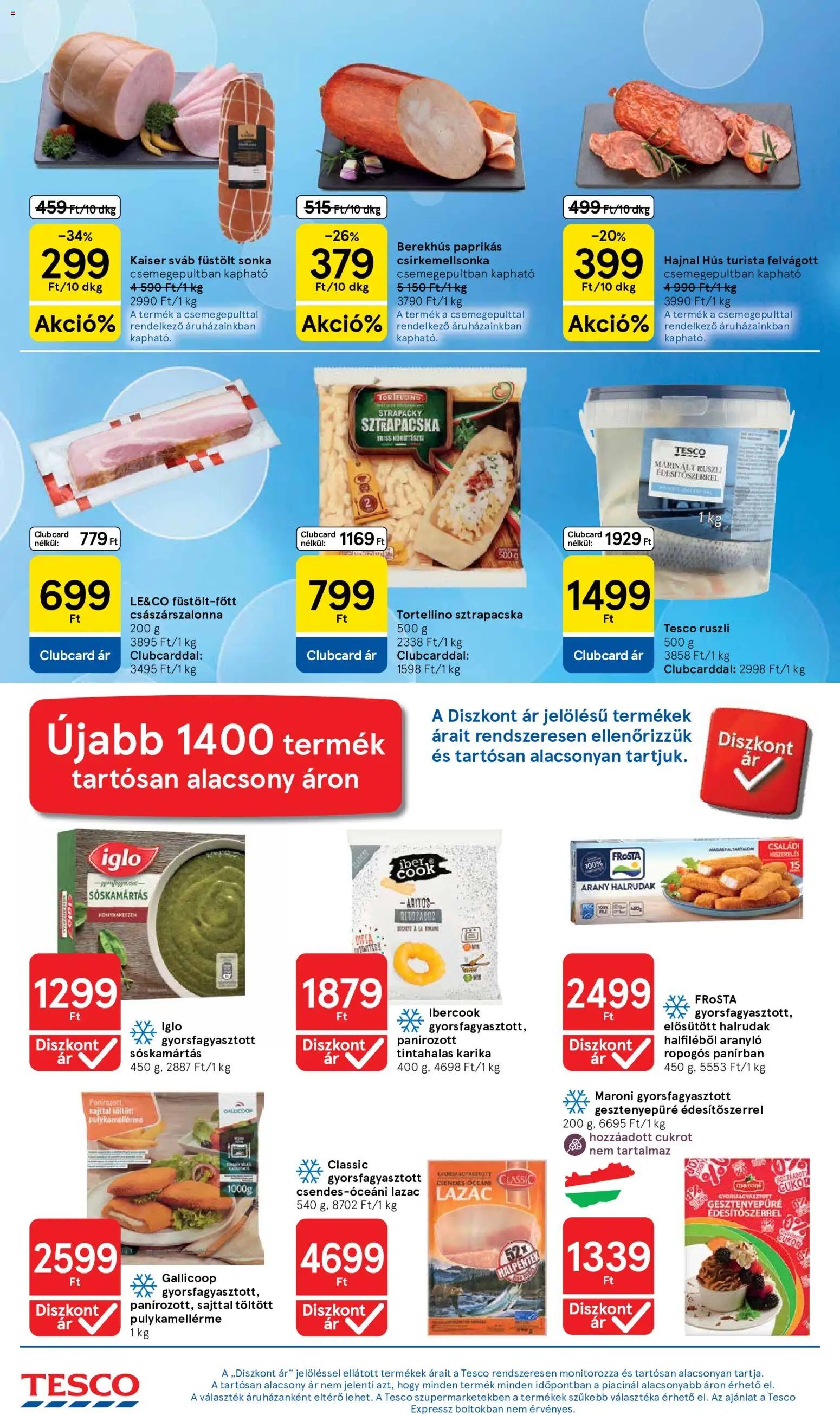 Tesco újság 2026.10.01. Tesco aktuális akciós újság