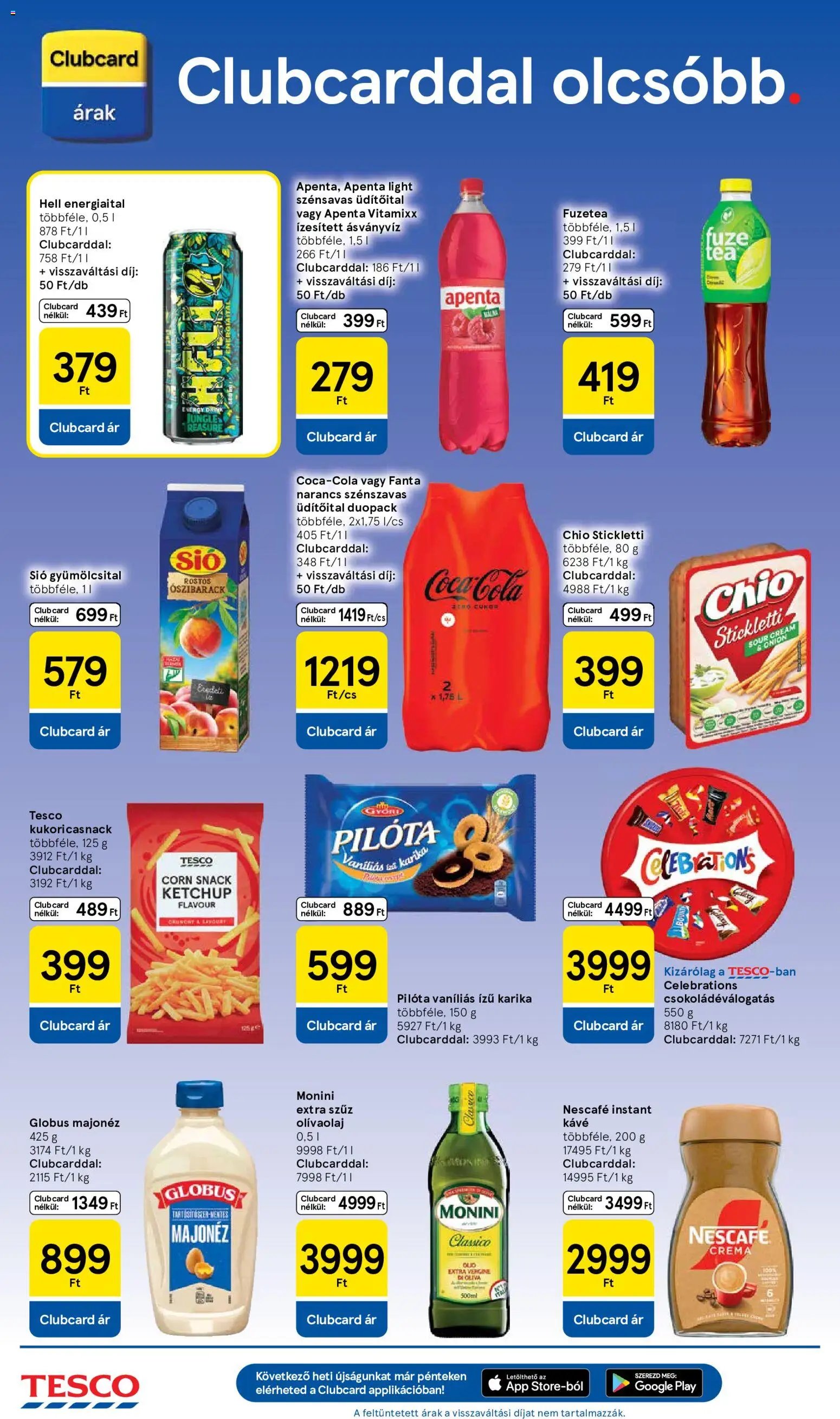 Tesco újság 2026.10.01. Tesco aktuális akciós újság