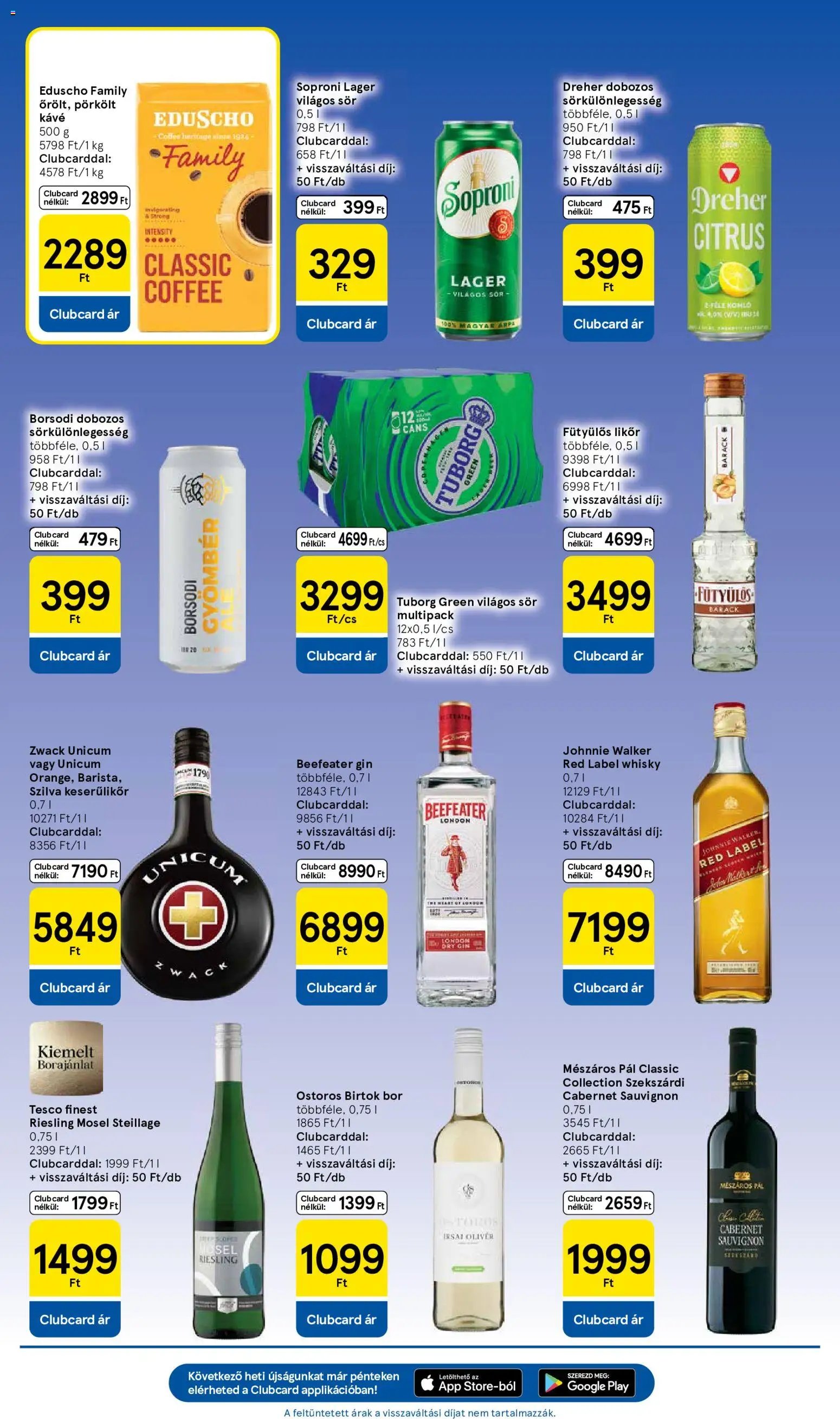 Tesco újság 2026.10.01. Tesco aktuális akciós újság