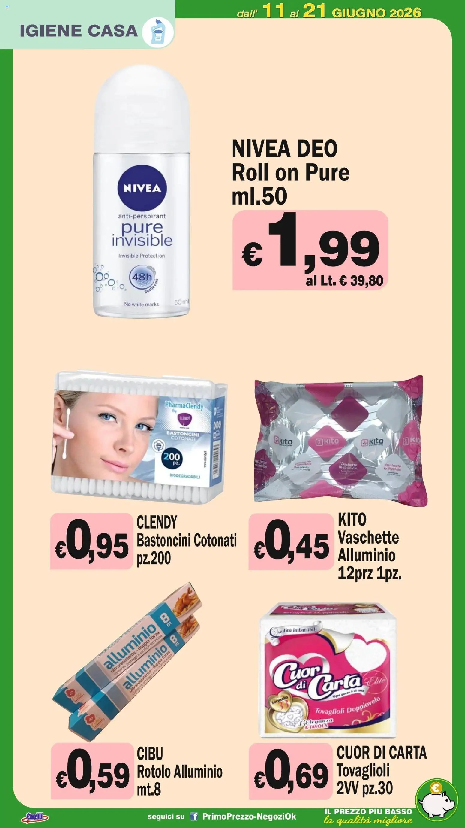 Primo Prezzo volantino dal 11/06/2026 Primo Prezzo volantino