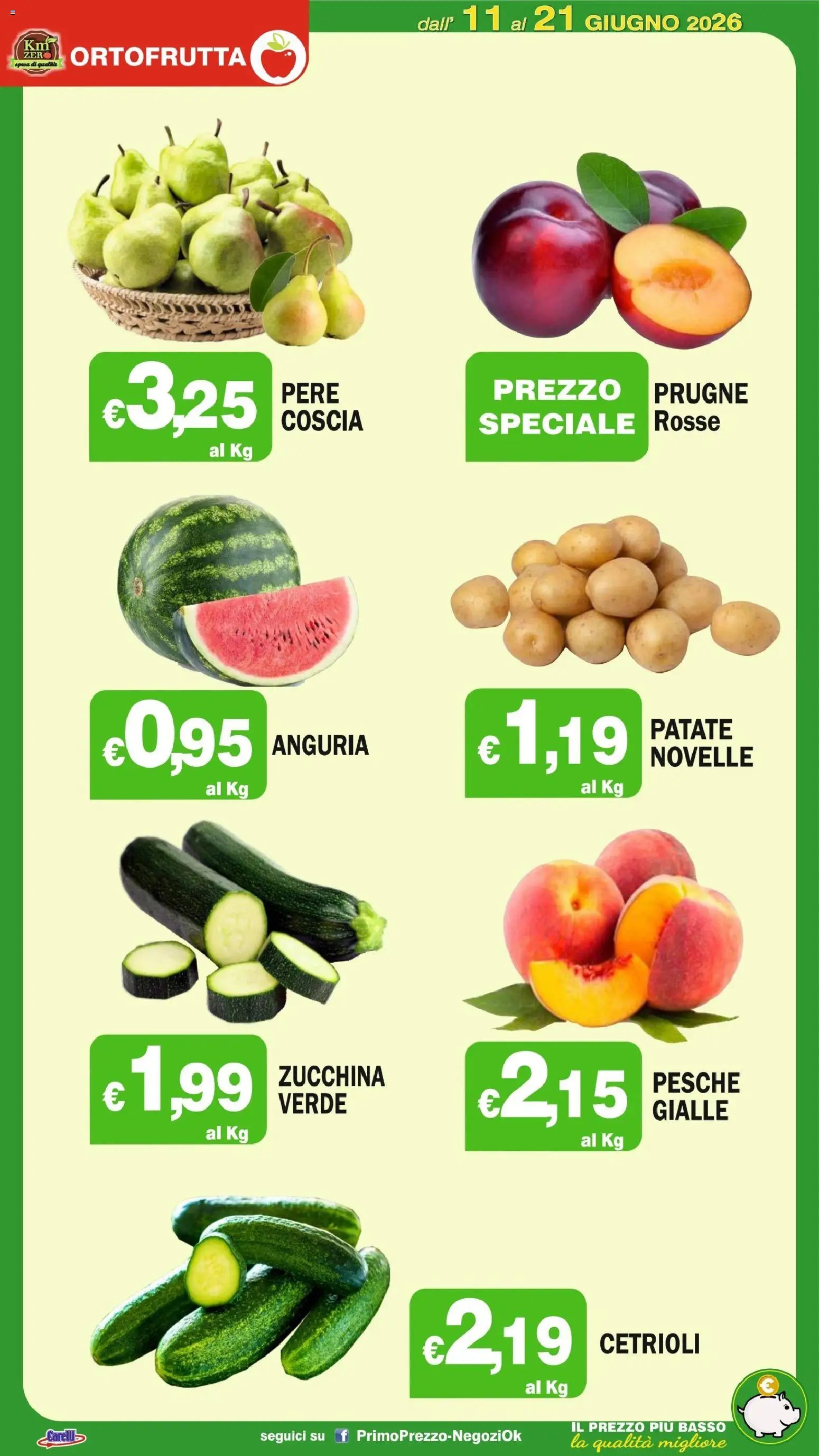 Primo Prezzo volantino dal 11/06/2026 Primo Prezzo volantino