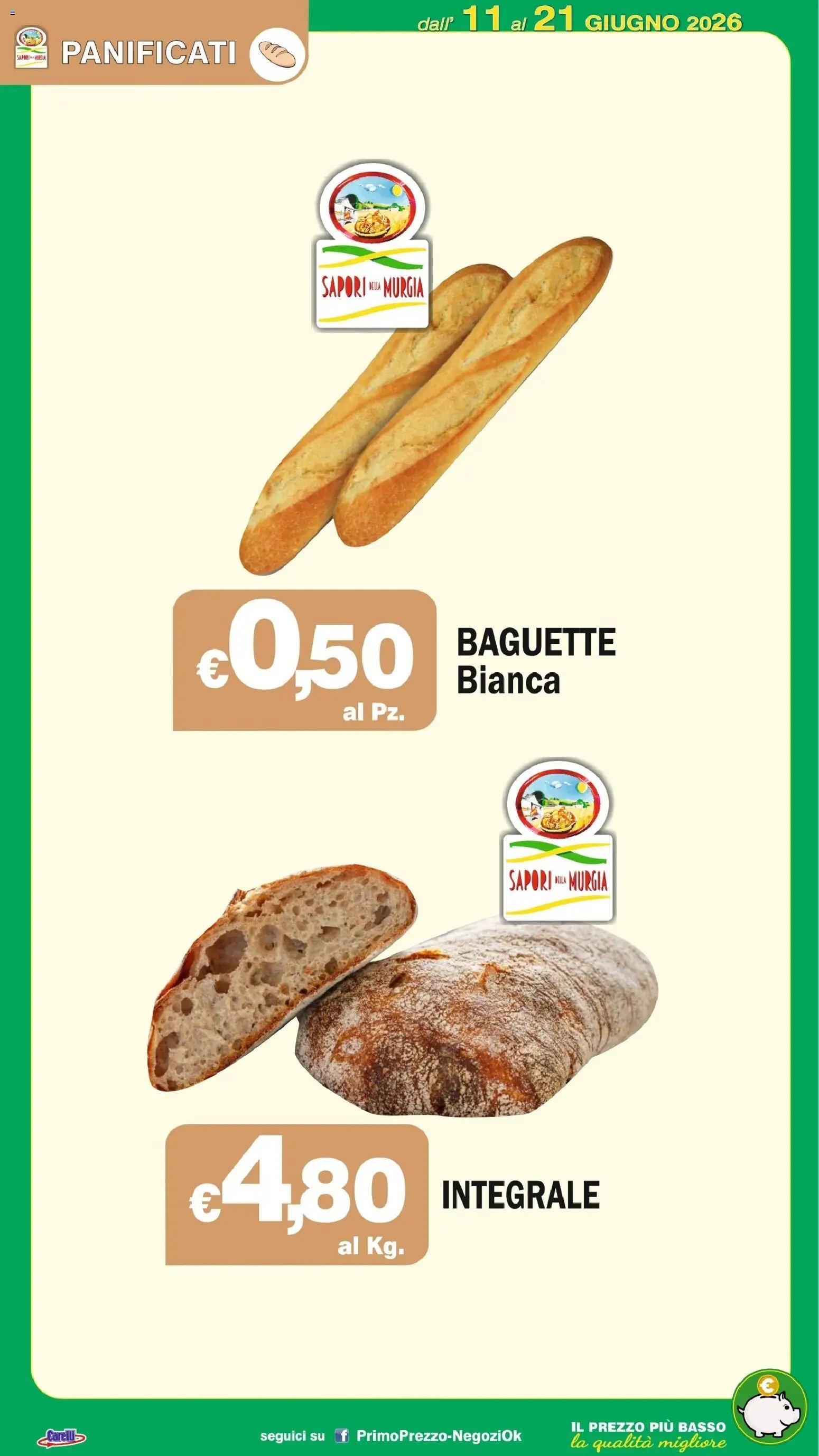Primo Prezzo volantino dal 11/06/2026 Primo Prezzo volantino