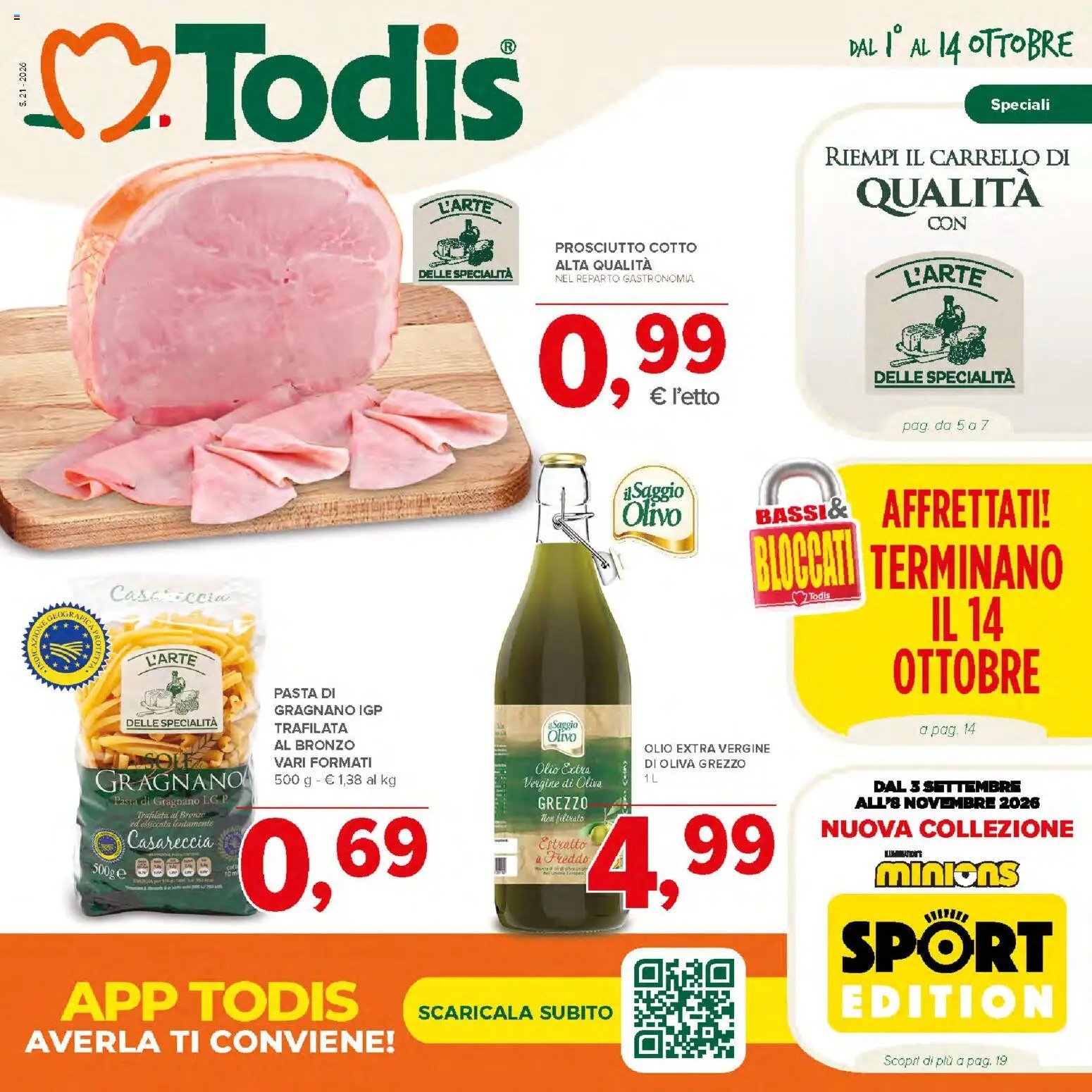 Todis volantino dal 01/10/2026 Todis volantino Sicilia