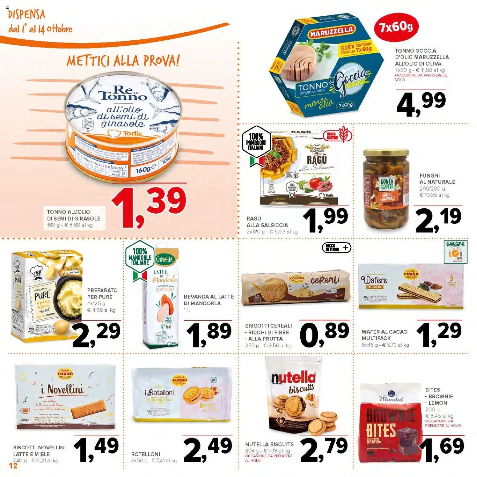 Todis volantino dal 01/10/2026 Todis volantino Sicilia