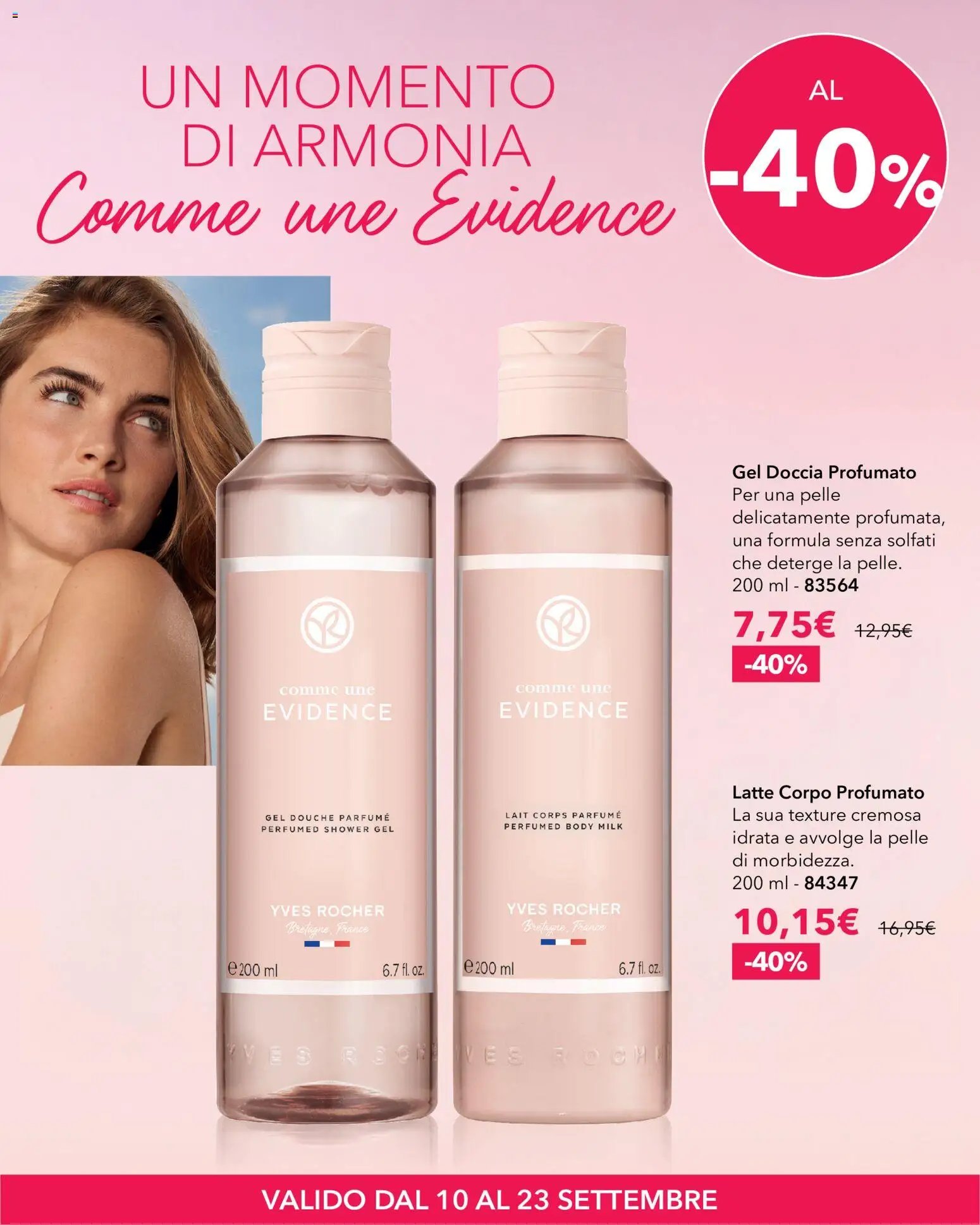 Yves Rocher volantino dal 10/09/2026 Yves Rocher catalogo Profumi
