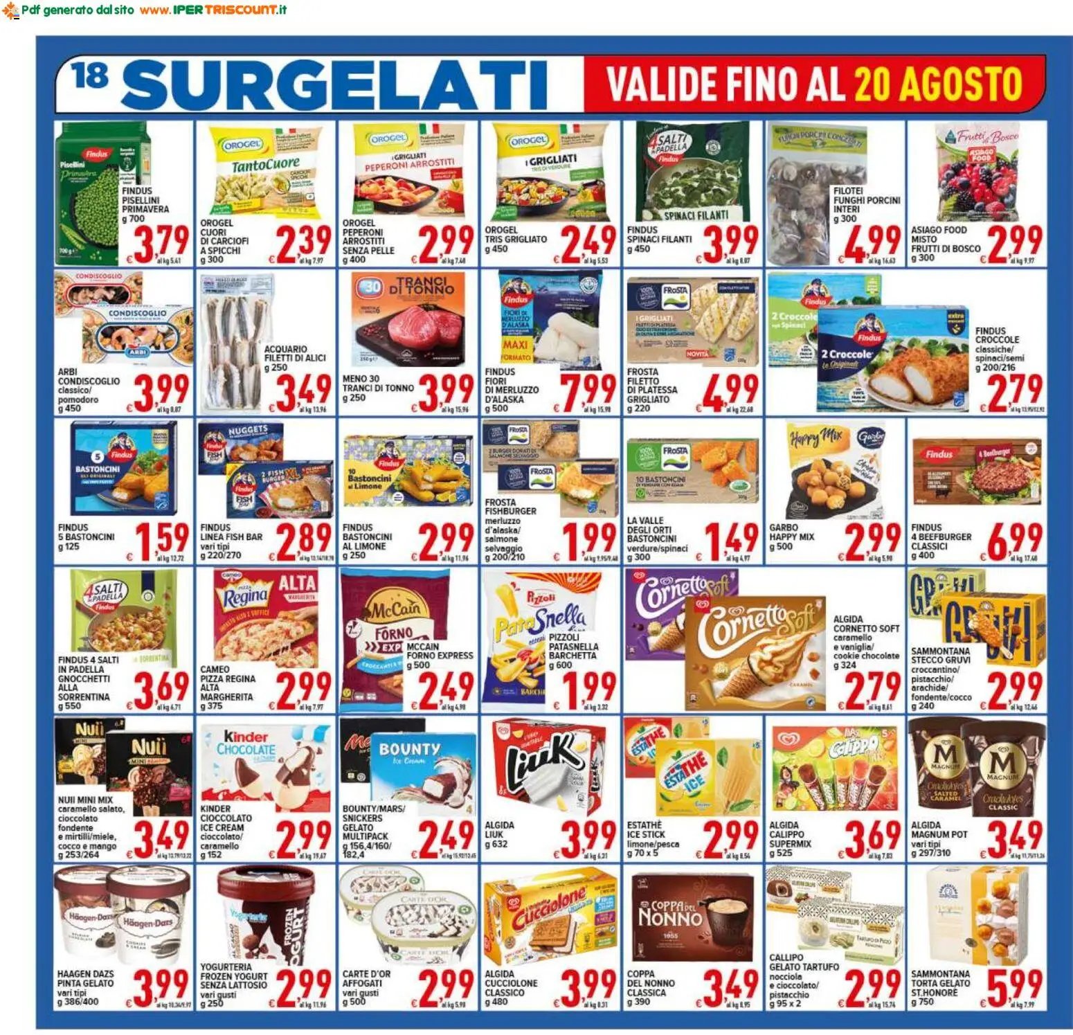 Ipertriscount volantino dal 12/08/2026 Ipertriscount volantino