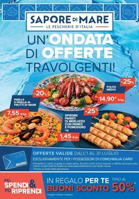 Sapore di mare volantino dal 01/07/2026 Un'ondata di offerte travolgenti!