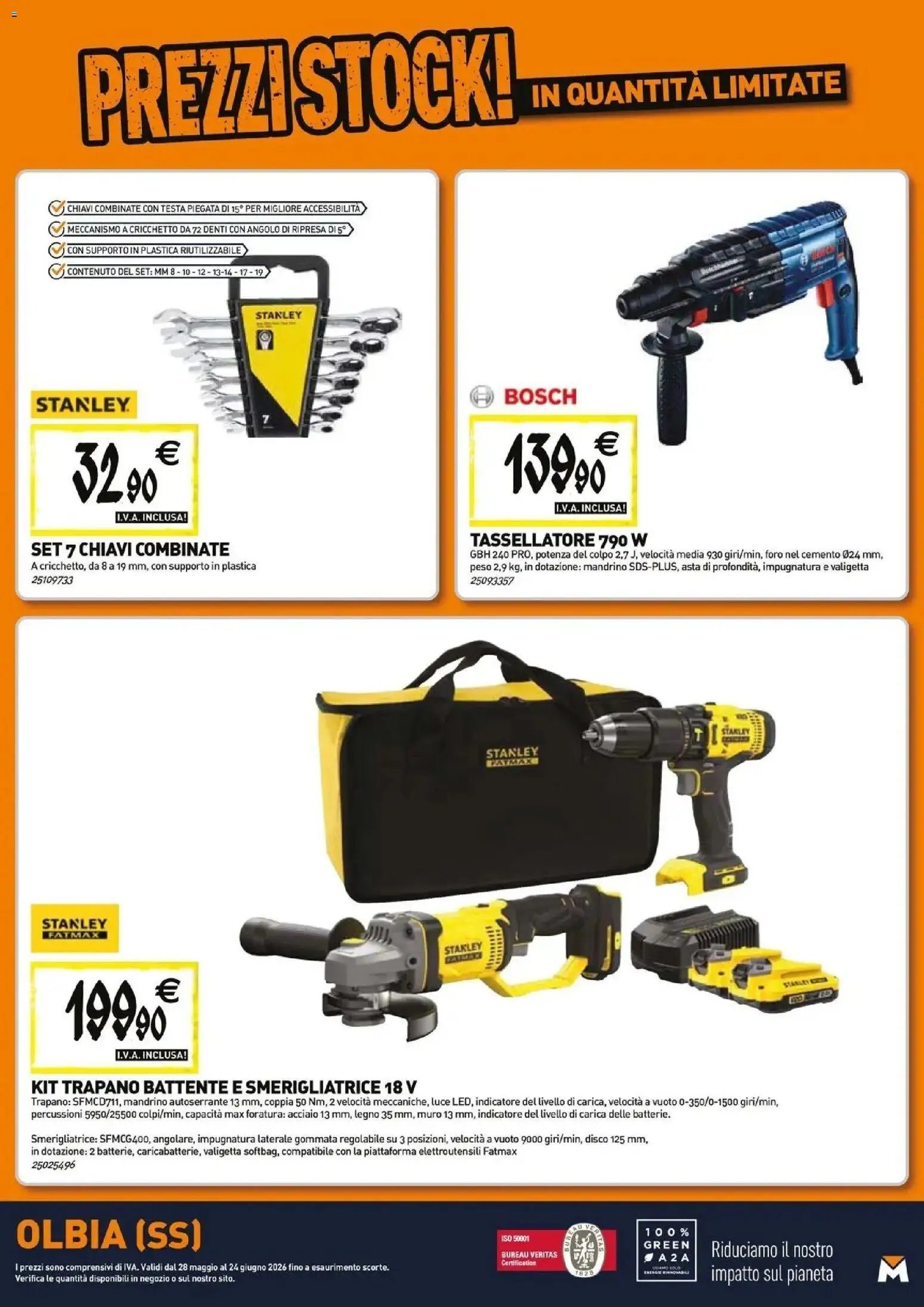 TECNOMAT volantino dal 27/05/2026 Straordinari prezzi stock!