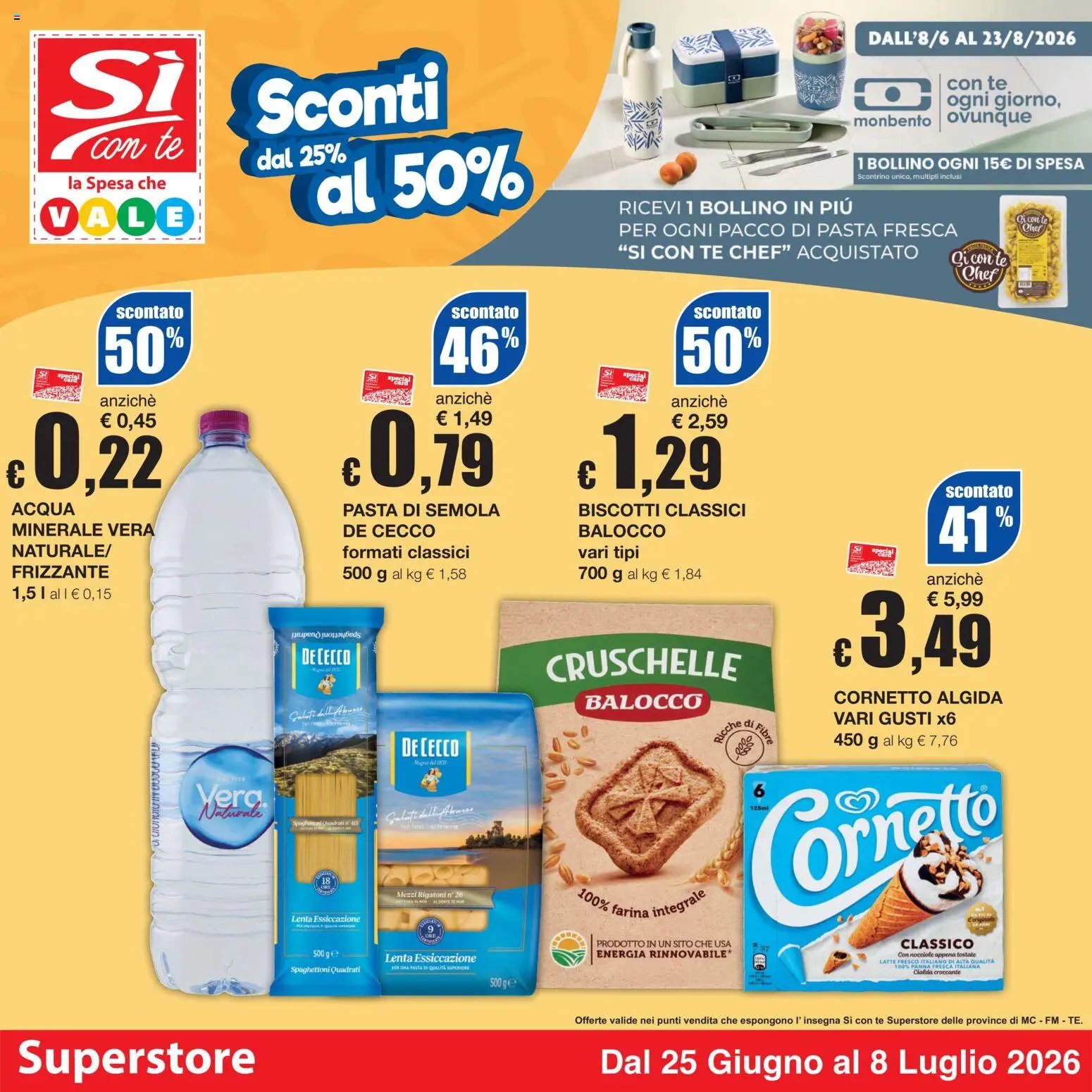 Sì con Te volantino dal 25/06/2026 Sì con Te volantino Superstore