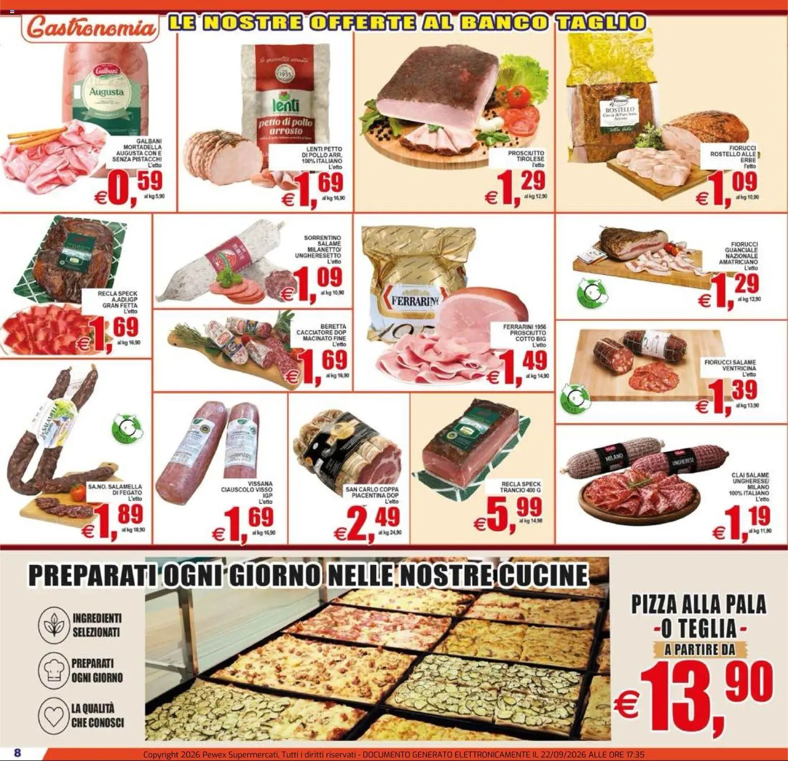 Pewex volantino dal 24/09/2026 Pewex volantino City