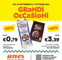 Unes volantino dal 23/09/2026 Unes volantino