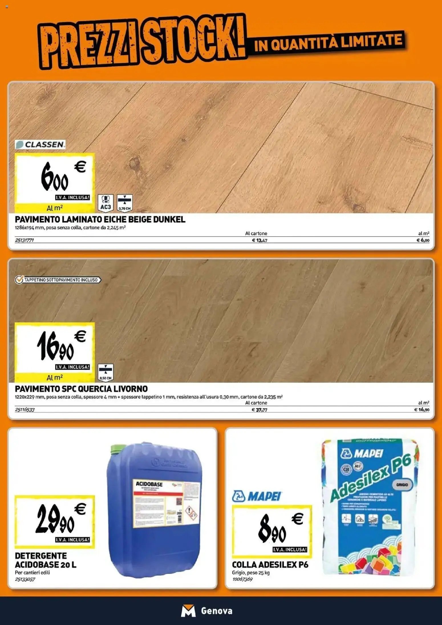 TECNOMAT volantino dal 24/06/2026 Straordinari prezzi stock!