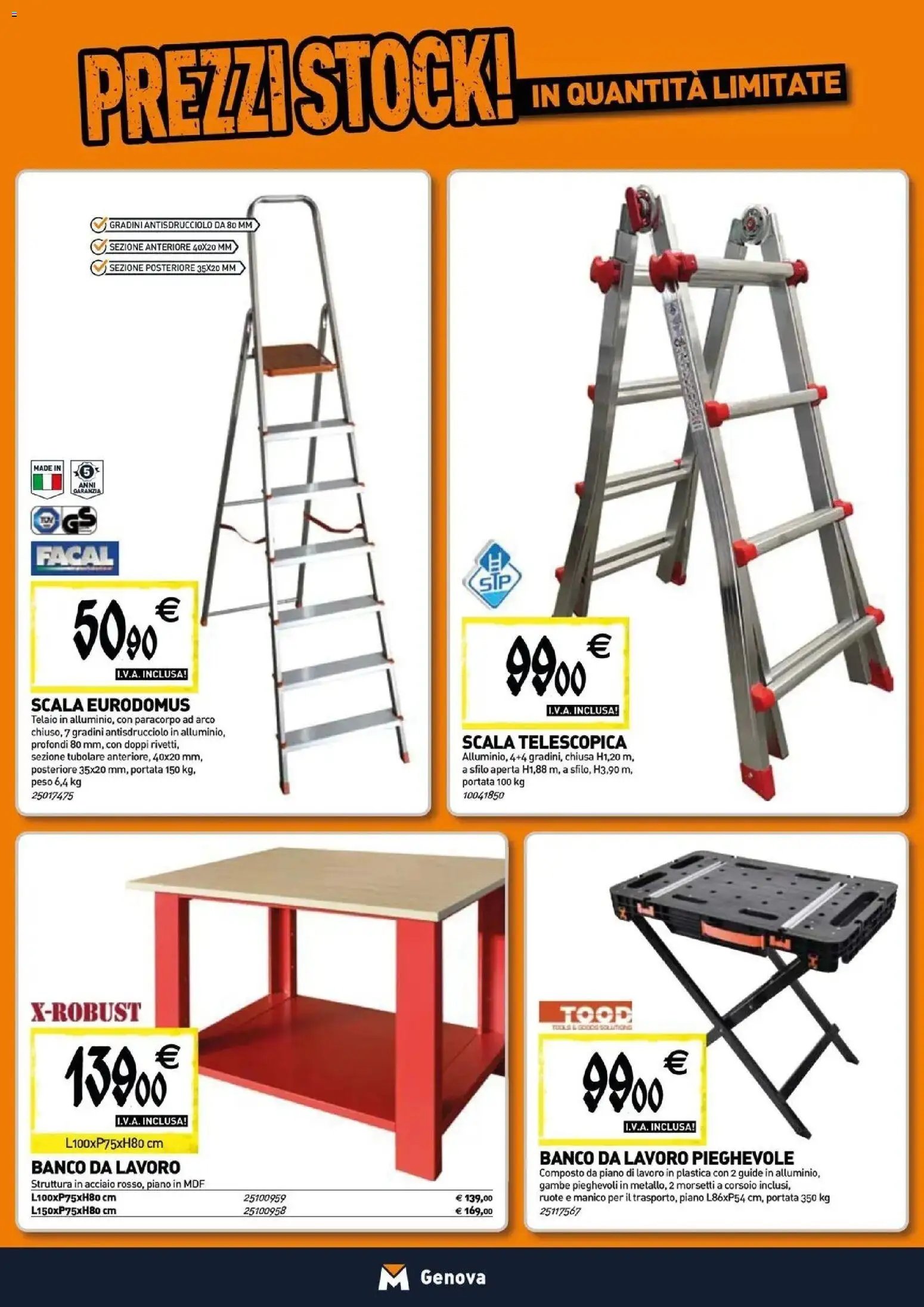 TECNOMAT volantino dal 24/06/2026 Straordinari prezzi stock!