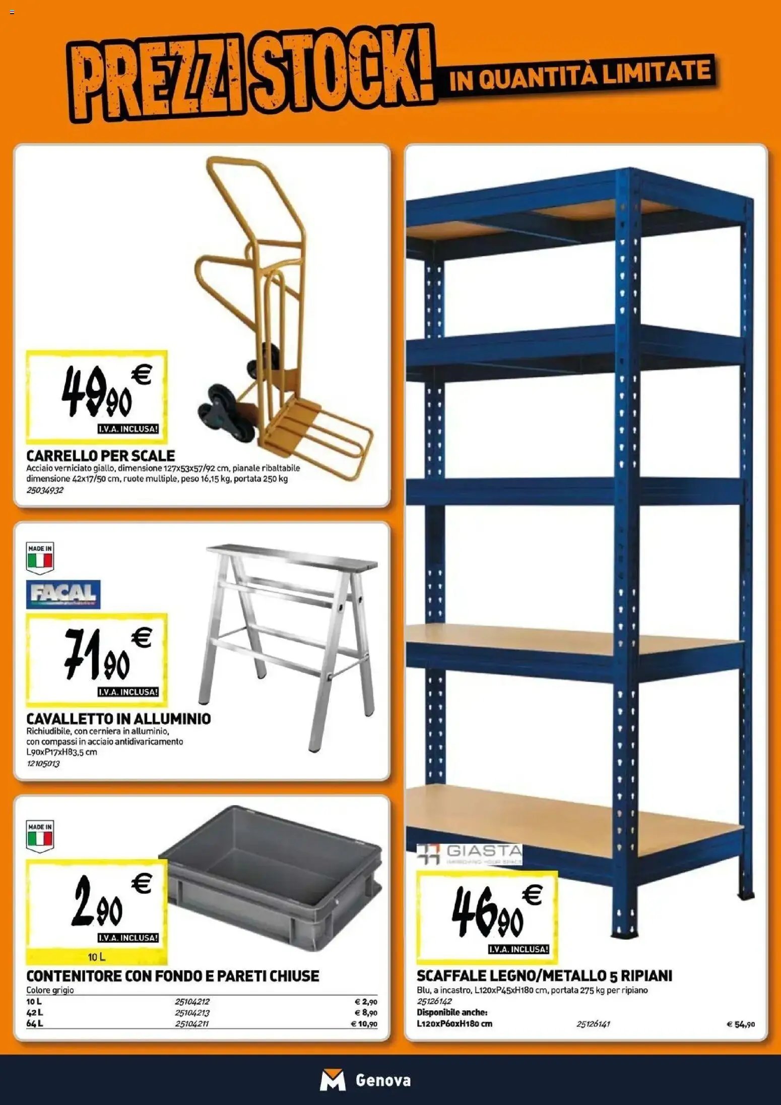 TECNOMAT volantino dal 24/06/2026 Straordinari prezzi stock!
