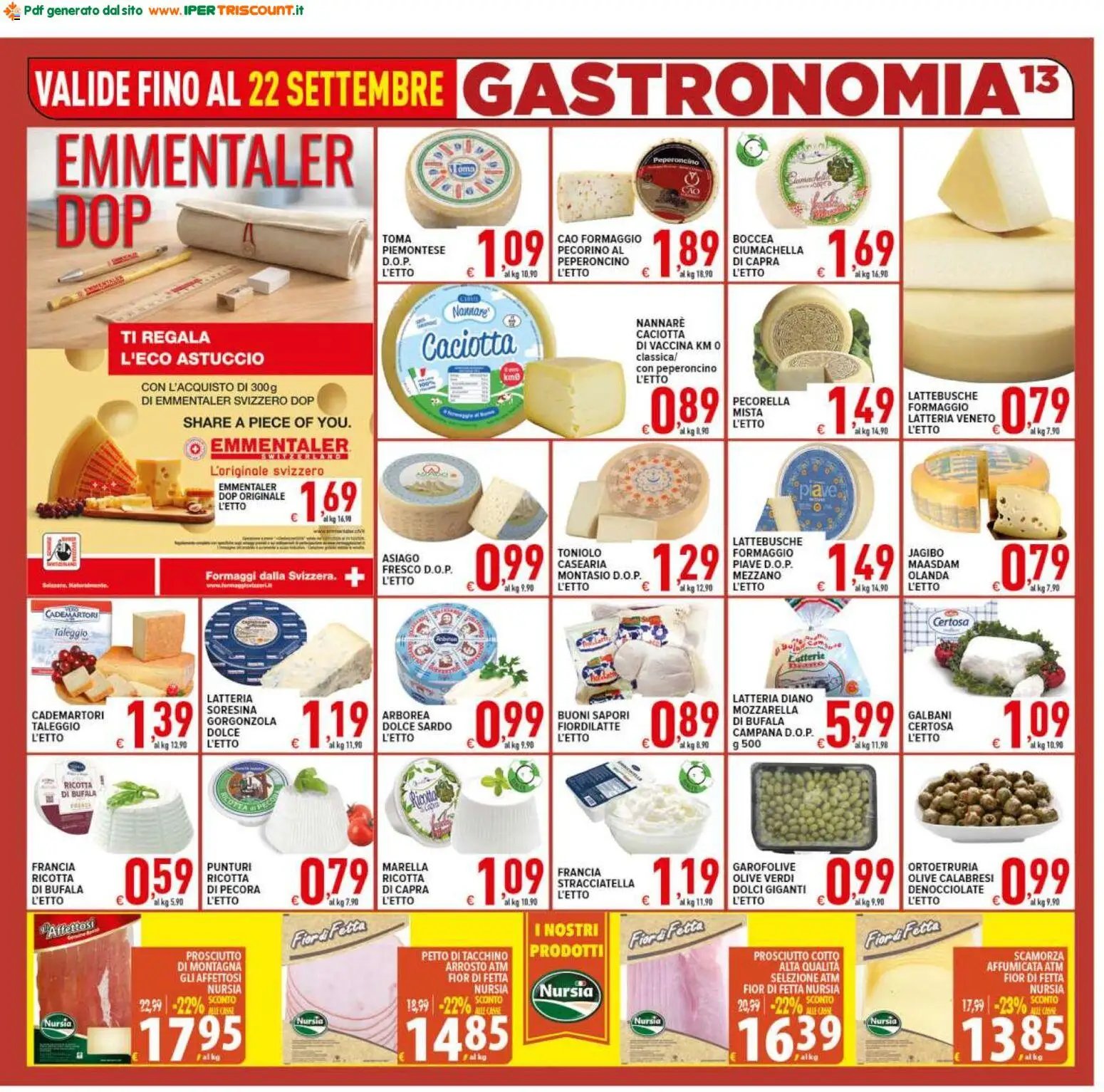 Ipertriscount volantino dal 11/09/2026 Ipertriscount volantino