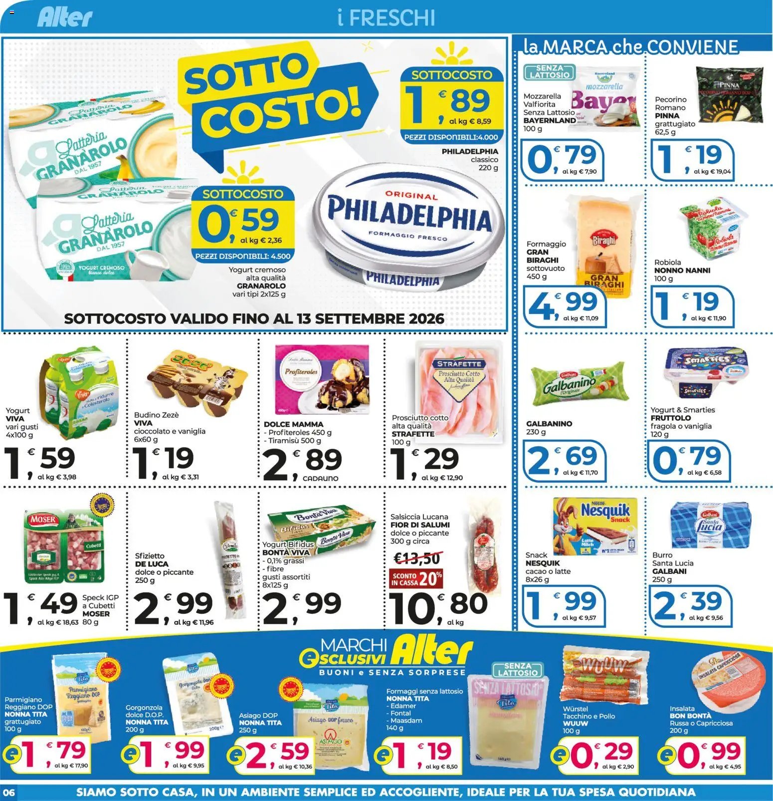Alter Discount volantino dal 04/09/2026 Alter Discount volantino
