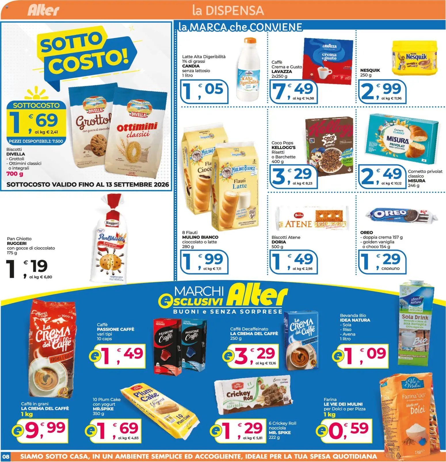 Alter Discount volantino dal 04/09/2026 Alter Discount volantino